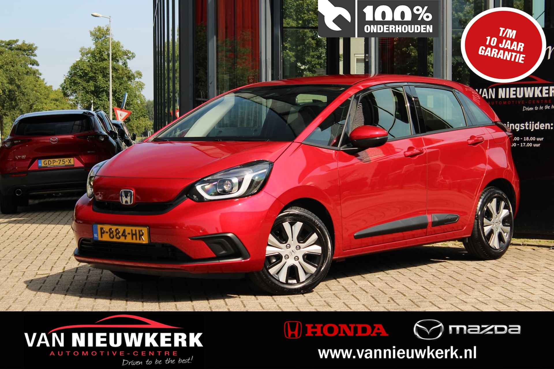 HONDA Jazz 1.5 i-MMD 109pk Hybrid Automaat Elegance Carplay navigatie Camera Adap Cruise - 1/36