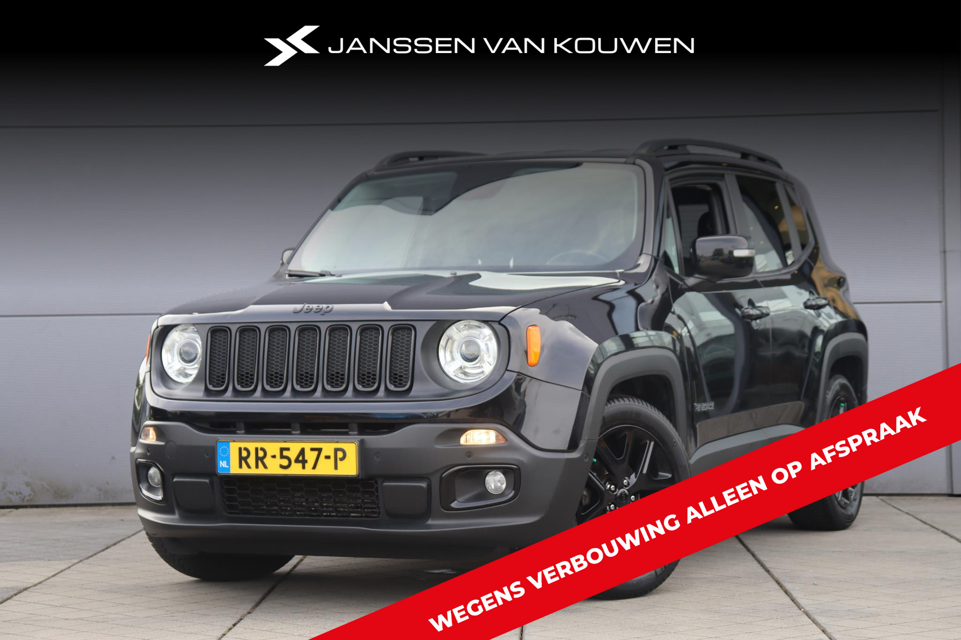 Jeep Renegade 1.4T 140pk Aut. Night Eagle II Limited / Navigatie / Keyless / PDC / 18'' velgen / 1e eigenaar