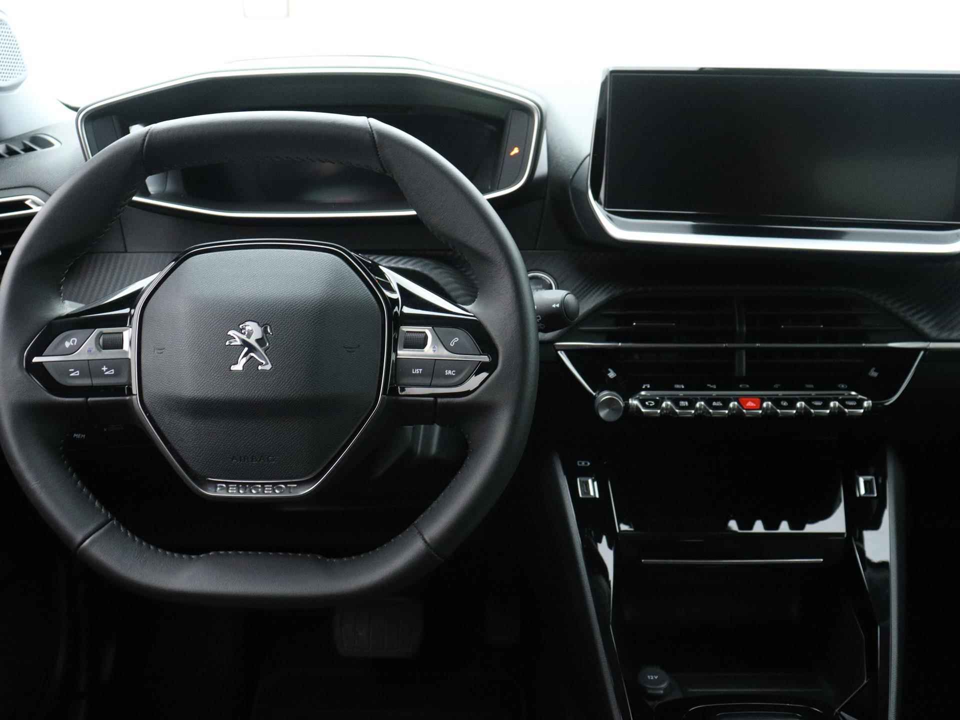 Peugeot e-2008 EV 50 kWh Allure Pack 136pk Automaat | Navigatie | Camera | Climate Controle | Licht Metalen Velgen 17" | Voorstoelen Verwarmd - 21/40