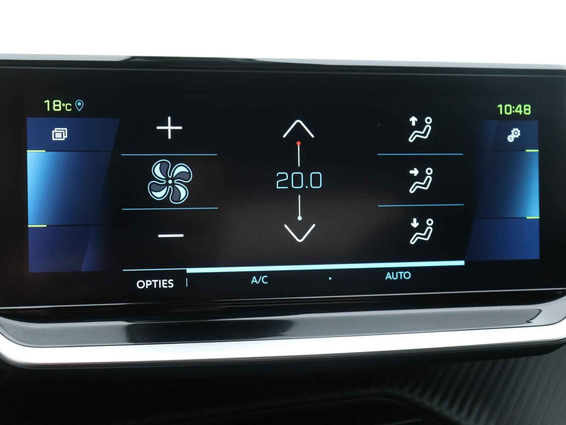 Peugeot e-2008 EV 50 kWh Allure Pack 136pk Automaat | Navigatie | Camera | Climate Controle | Licht Metalen Velgen 17" | Voorstoelen Verwarmd - 32/40