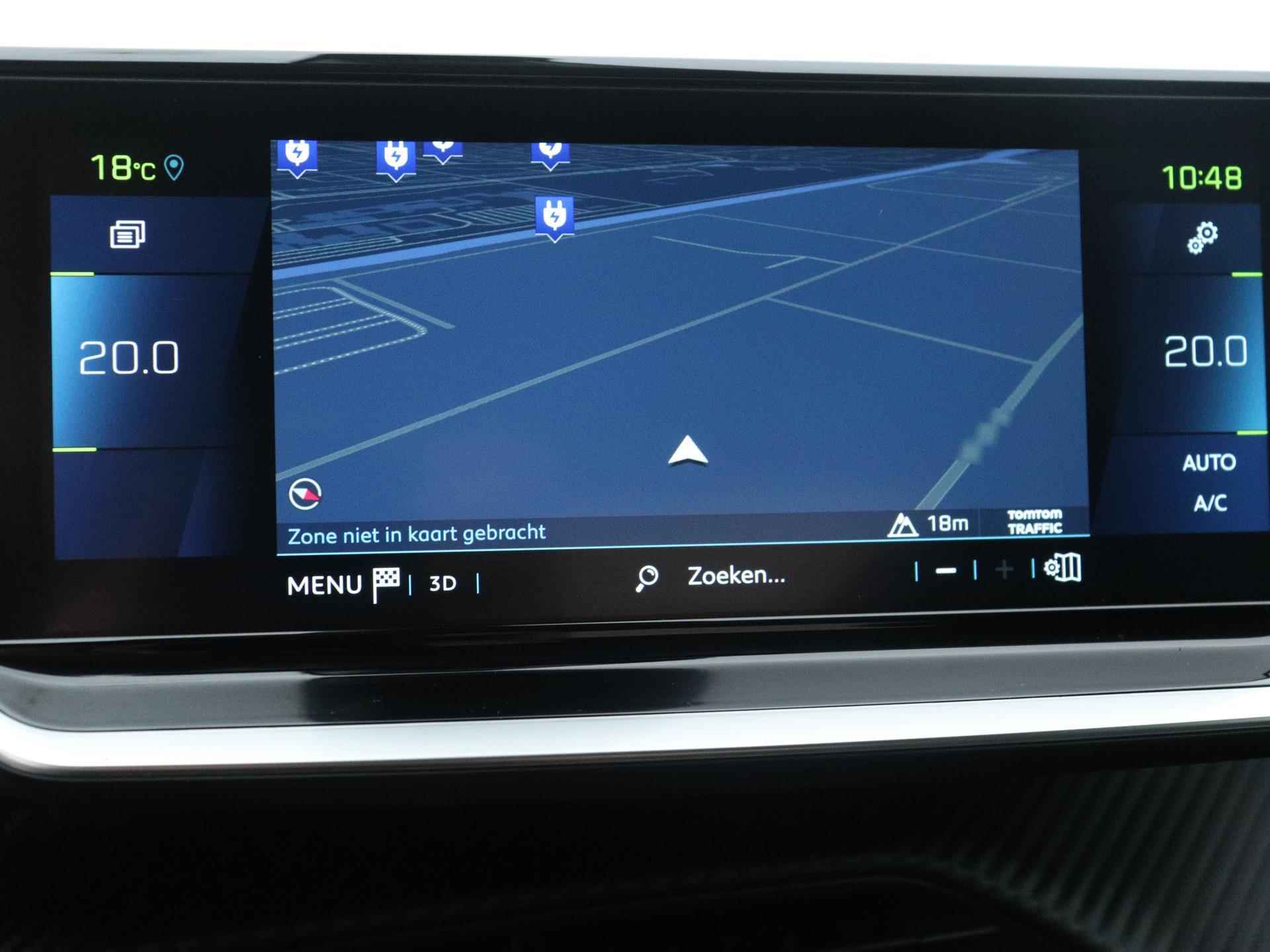 Peugeot e-2008 EV 50 kWh Allure Pack 136pk Automaat | Navigatie | Camera | Climate Controle | Licht Metalen Velgen 17" | Voorstoelen Verwarmd - 33/40