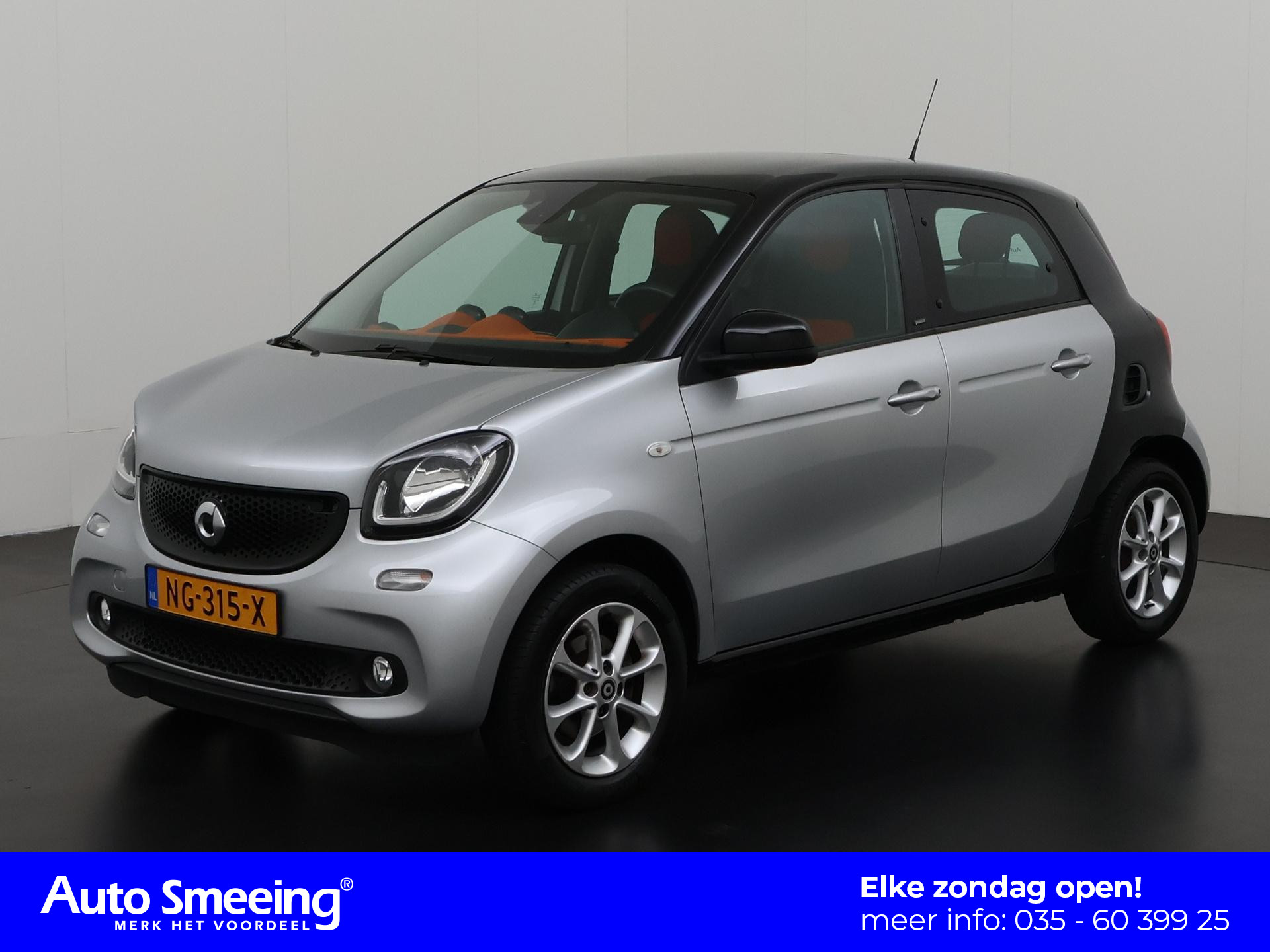 smart forfour 1.0 Proxy | Panoramadak | Navigatie | Zondag Open!