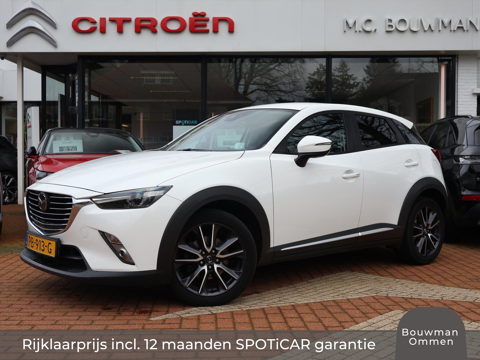 Mazda Cx-3 2.0 SKYACTIV-G 120PK Automaat GT-M, Rijklaarprijs | Stoelverwarming | Stuurverwarming | Navigatie | Camera