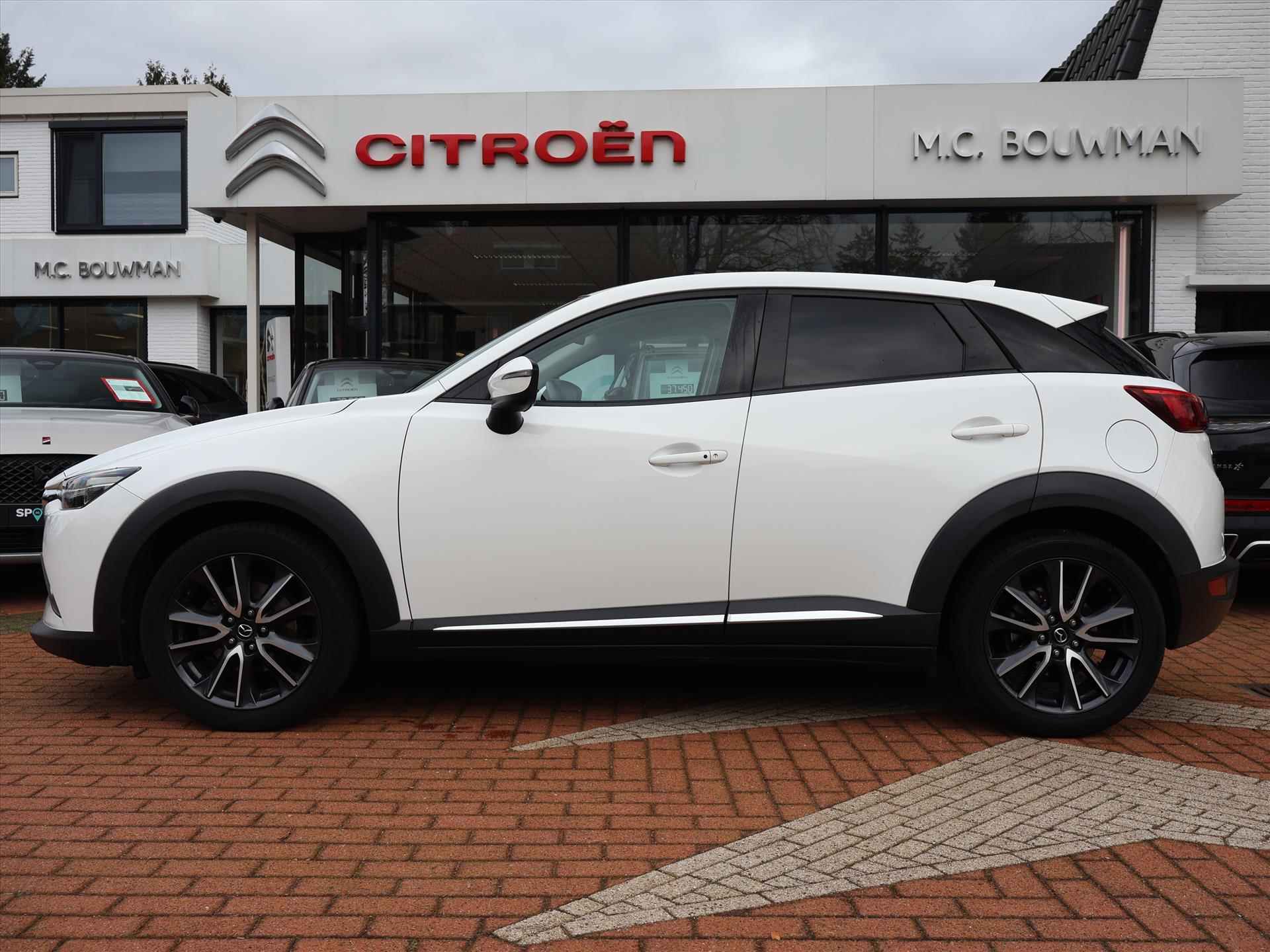 Mazda Cx-3 2.0 SKYACTIV-G 120PK Automaat GT-M, Rijklaarprijs | Stoelverwarming | Stuurverwarming | Navigatie | Camera - 2/61