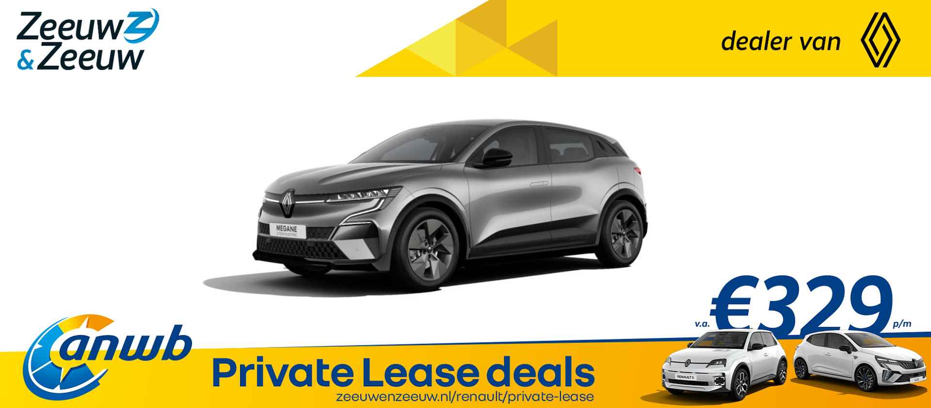 Renault Megane E-Tech Comfort Range Evolution 60 kWh | Uit Voorraad Leverbaar | Financiering tegen 1,9% Rente | Pack City | Pack Navigation | Pack Winter | - 1/10