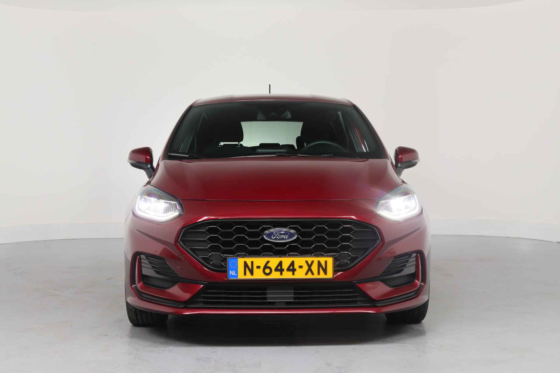 Ford Fiesta 1.0 EcoBoost Hybrid ST-Line 125PK | Dealer Onderhouden! | LED | Winter Pack | Navi By App | Cruise | Keyless | Parkeersensoren | - 3/38