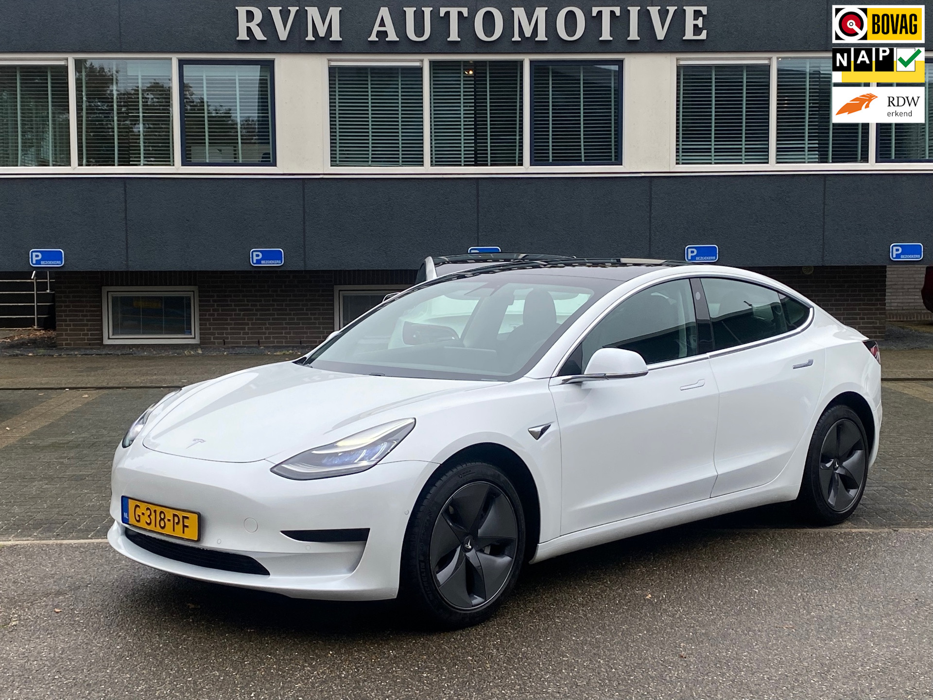 Tesla Model 3 Standard RWD Plus 60 kWh | ORG. NL. NAP KM. | 1E EIGENAAR | RIJKLAARPRIJS incl. 12mnd BOVAG