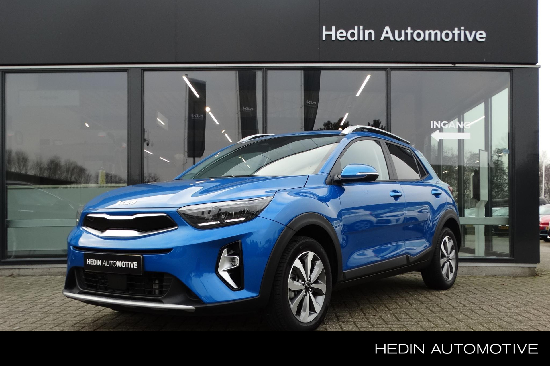 Kia Stonic 1.0 T-GDi MHEV DynamicPlusLine | Stoel- en stuurverwarming | Keyless | Achteruitrijcamera | Rijstrookbegeleiding | Parkeersensoren Achter | 16" LM velgen | Climatronic | Privacy Glass | CarPlay |