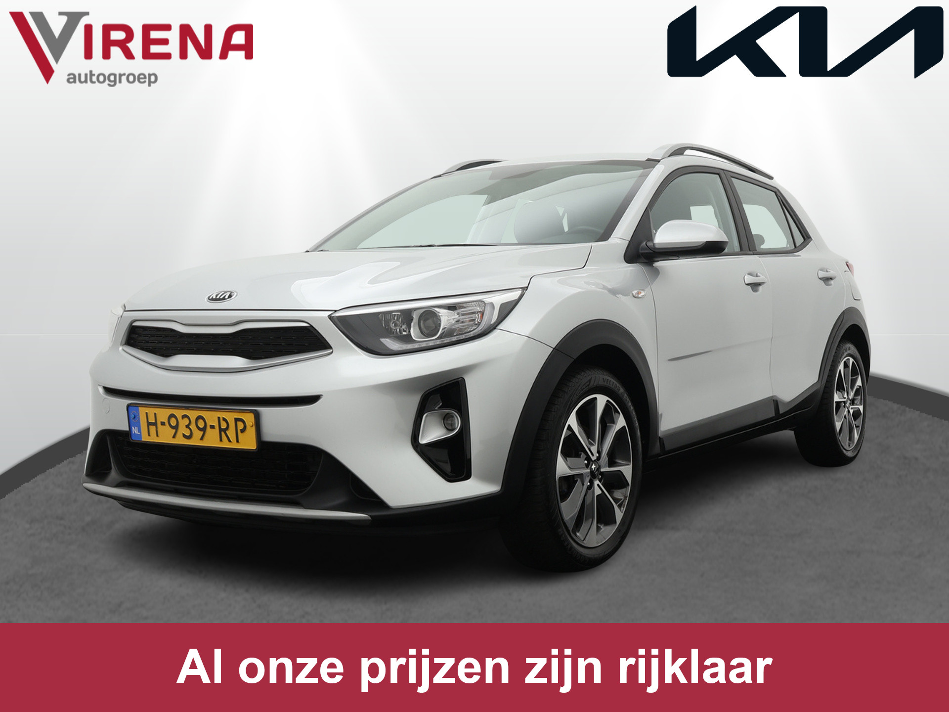 Kia Stonic 1.0 T-GDi DynamicLine - Navigatie - Camera - Elektrische ramen - Airco  - Fabrieksgarantie tot 04-2027