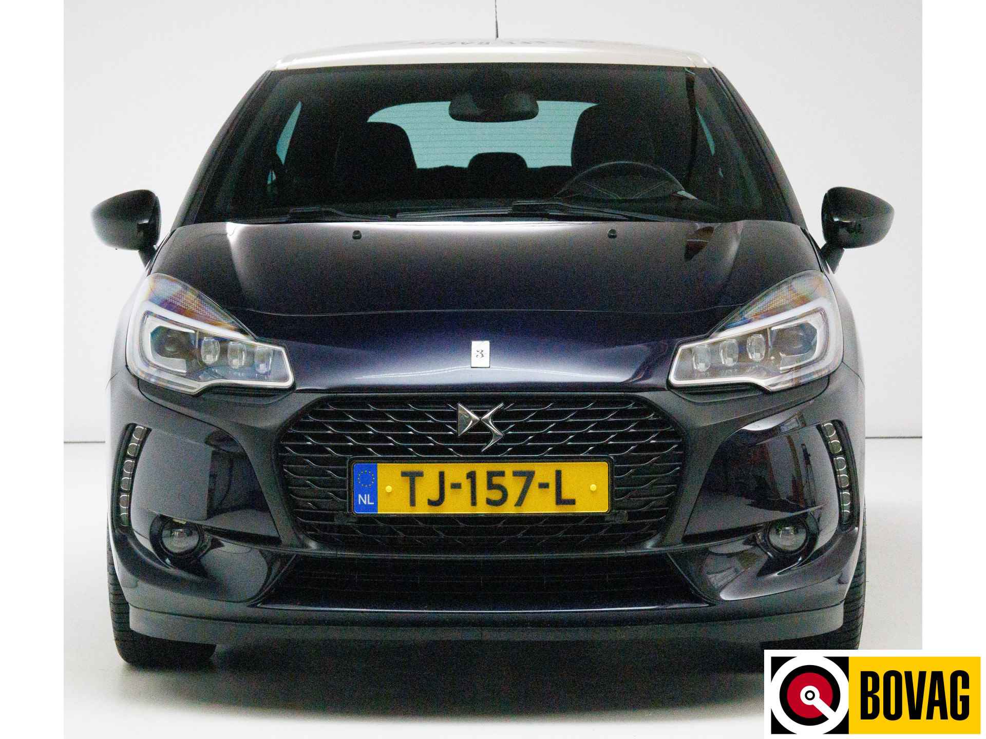 DS DS 3 1.2 Café Racer 110 PK Camera Climatronic , Navigatie, 17"LMV Zwart, Extra getint glas, Cruise, PDC - 23/25