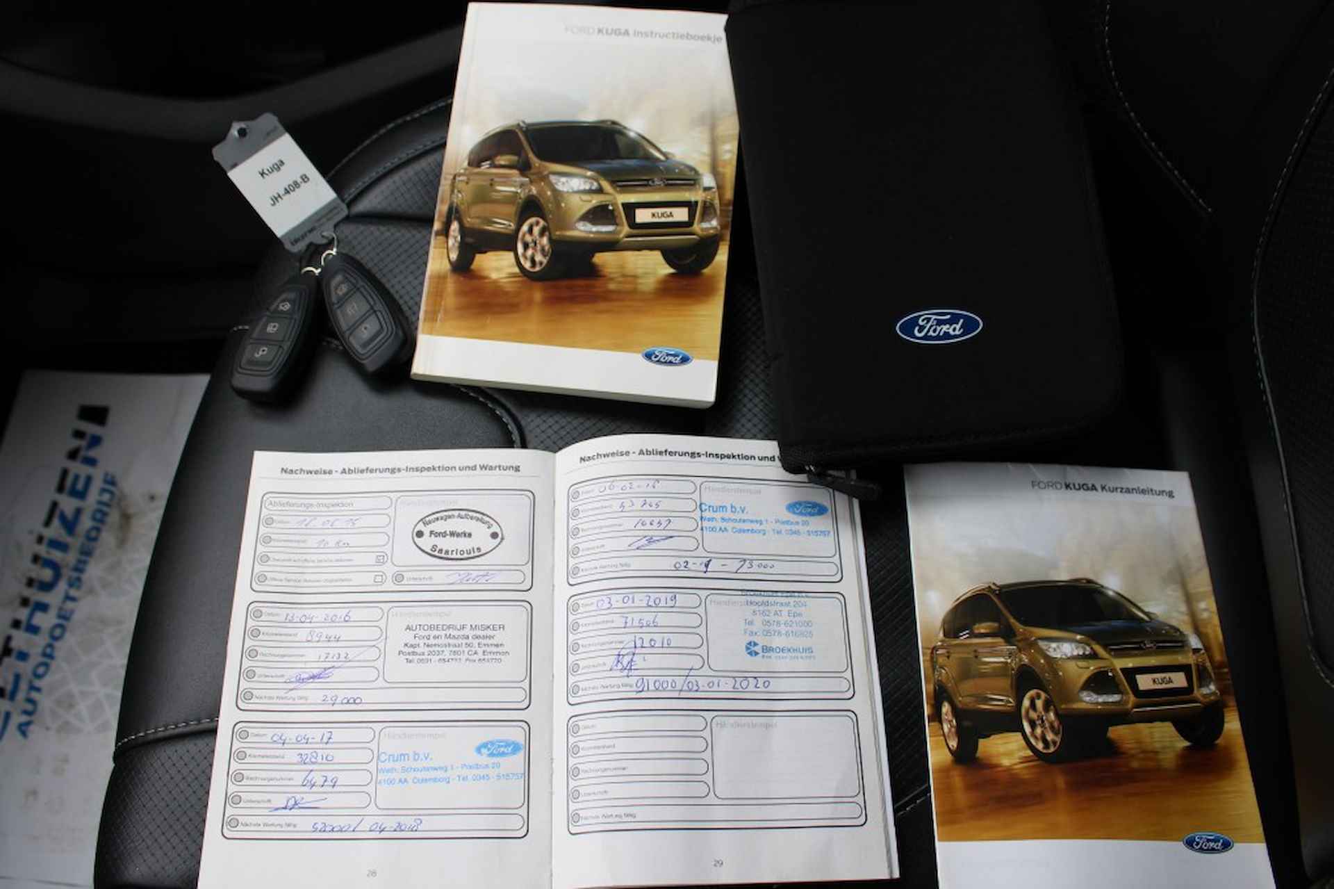 FORD Kuga 1.5 182pk Automaat Titanium 4WD ECC/Cruise/Navi/Camera/Trekhaak - 3/39