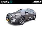 Hyundai Tucson 1.6 T-GDi Premium 4WD 7dct Automaat | Rijklaarprijs! | Full Options! | Panorama Dak | Beige Leder | Trekhaak 1600kg! | Inclusief 12 mnd Bovag-Garantie! |