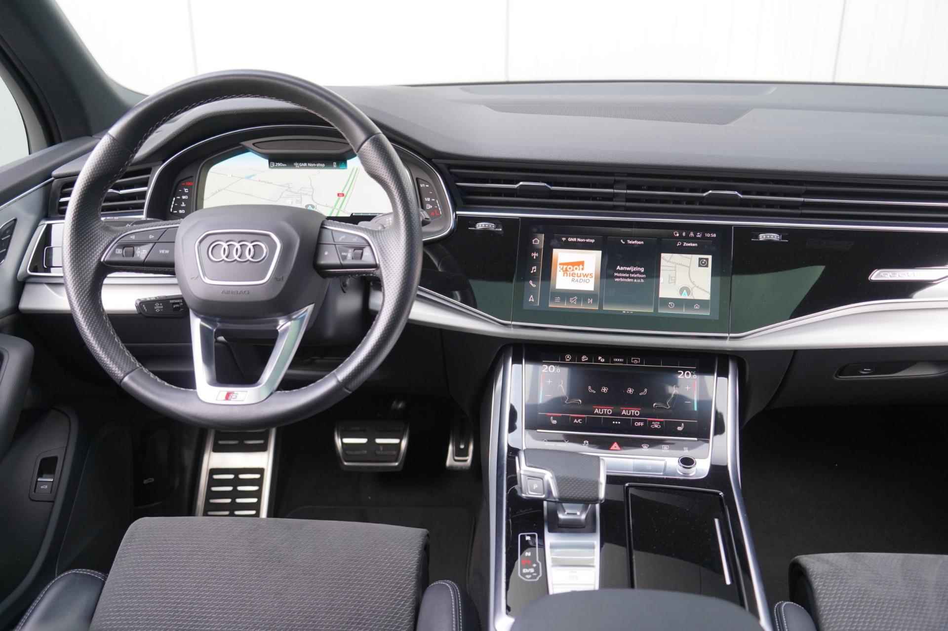 Audi SQ7 4.0 TFSI quattro 7p / 4 Wiel Sturing / Luchtvering / Elek. Trekhaak / Incl. BTW / Panodak - 12/46