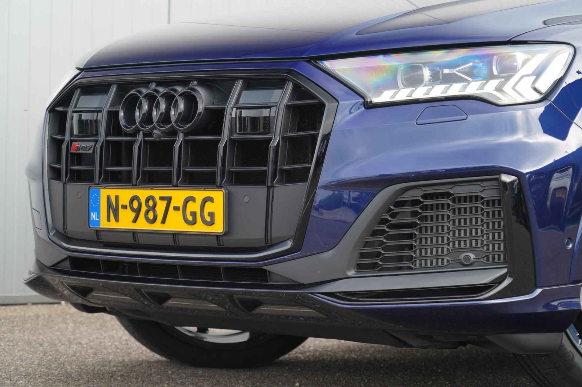 Audi SQ7 4.0 TFSI quattro 7p / 4 Wiel Sturing / Luchtvering / Elek. Trekhaak / Incl. BTW / Panodak - 36/46