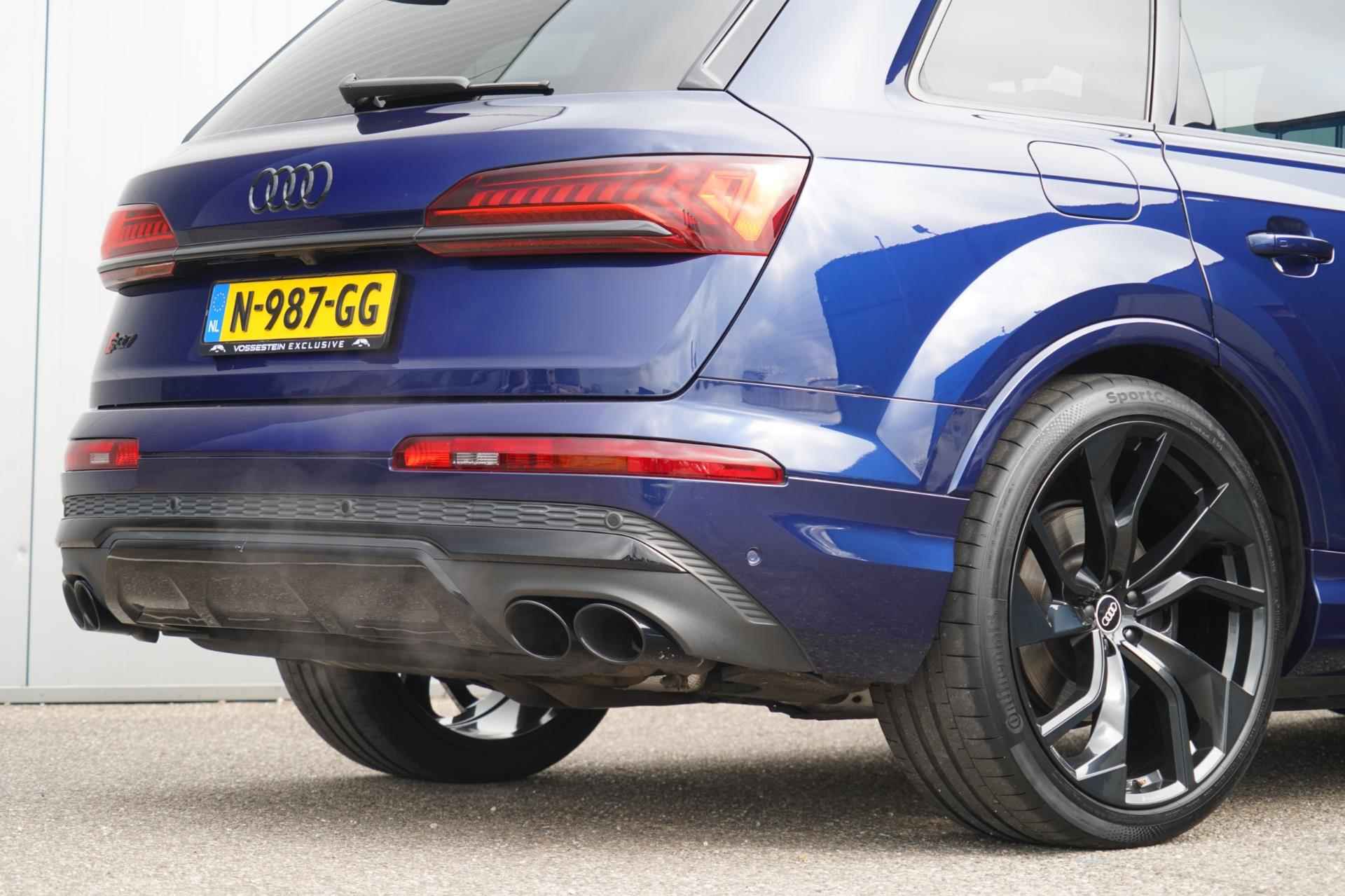 Audi SQ7 4.0 TFSI quattro 7p / 4 Wiel Sturing / Luchtvering / Elek. Trekhaak / Incl. BTW / Panodak - 37/46