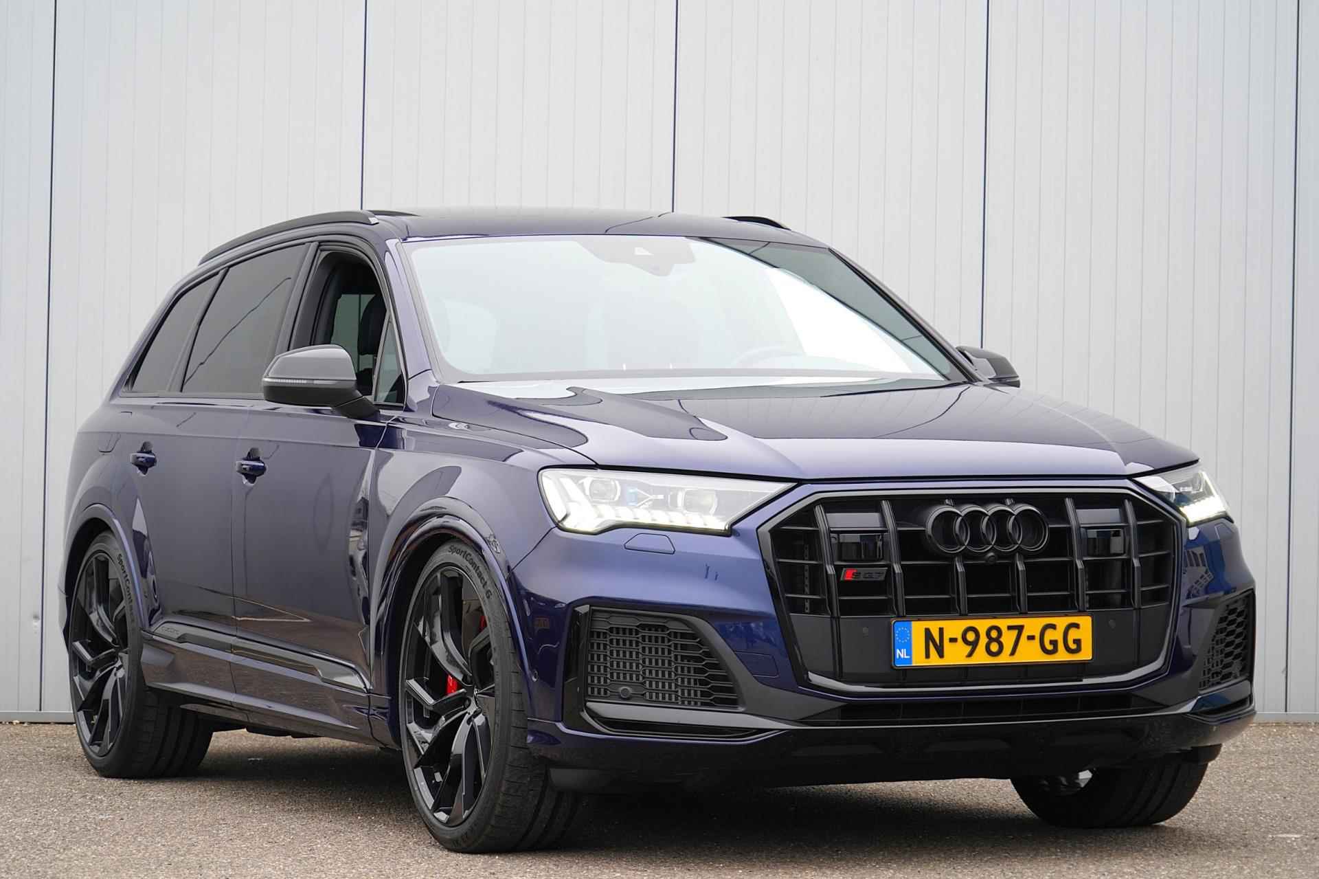 Audi SQ7 4.0 TFSI quattro 7p / 4 Wiel Sturing / Luchtvering / Elek. Trekhaak / Incl. BTW / Panodak - 47/53