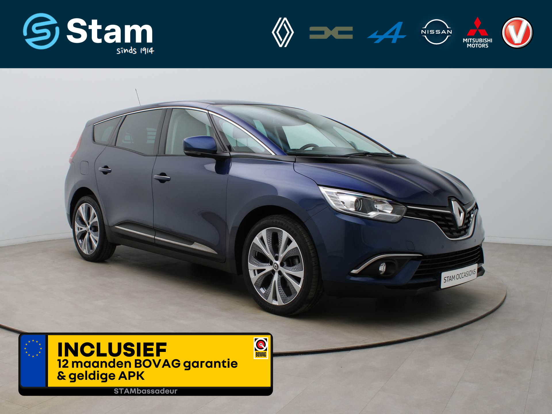 Renault Grand Scénic TCe 115pk Intens Climate | Cruisecontrol | Navi | Parksens. v+a