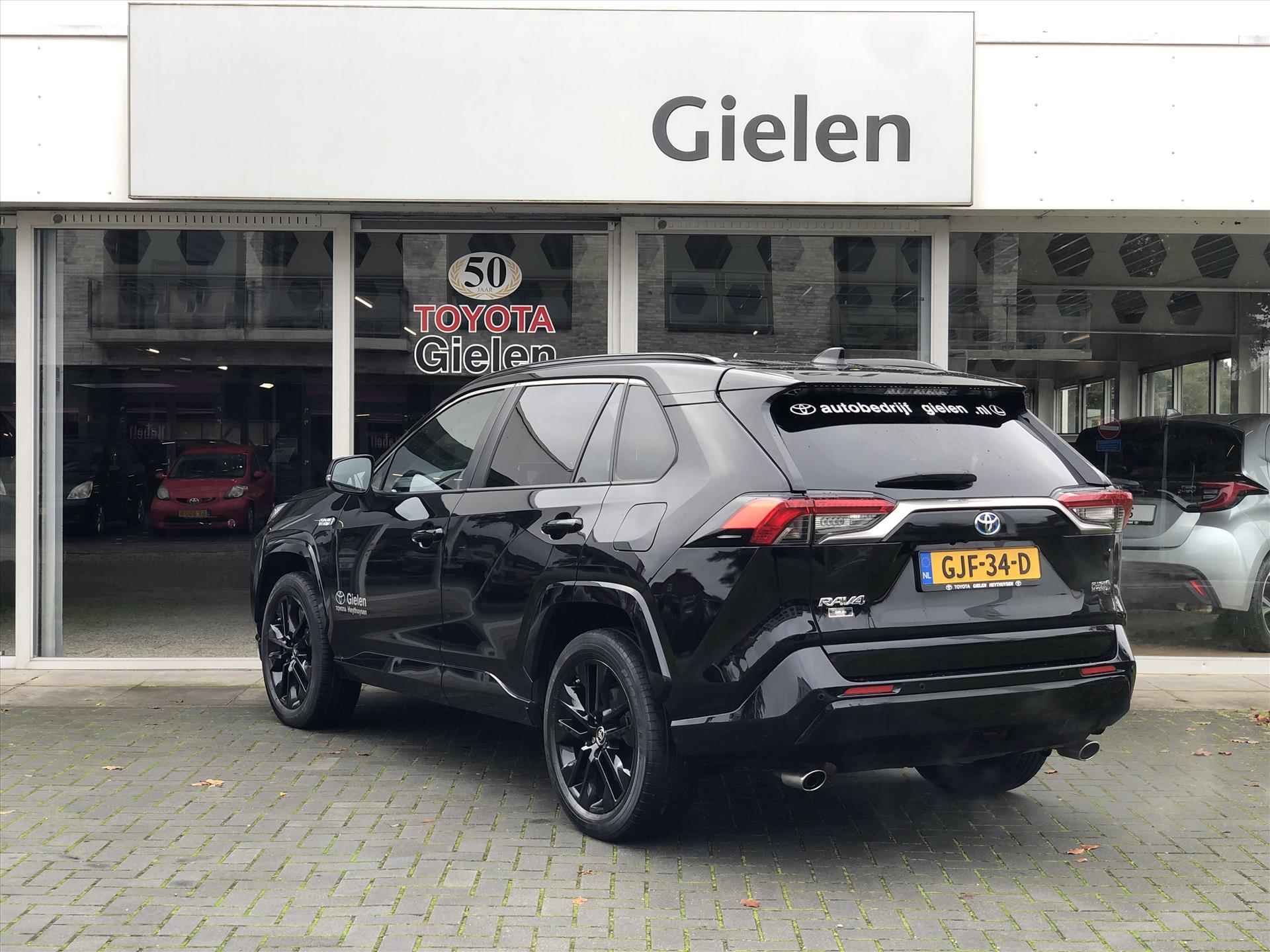 Toyota RAV4 2.5 Plug-in Hybrid AWD Style Black Edition | 19 inch, Head up display, Dodehoekherkenning, Stuurverwarming, Parkeersensoren - 36/36