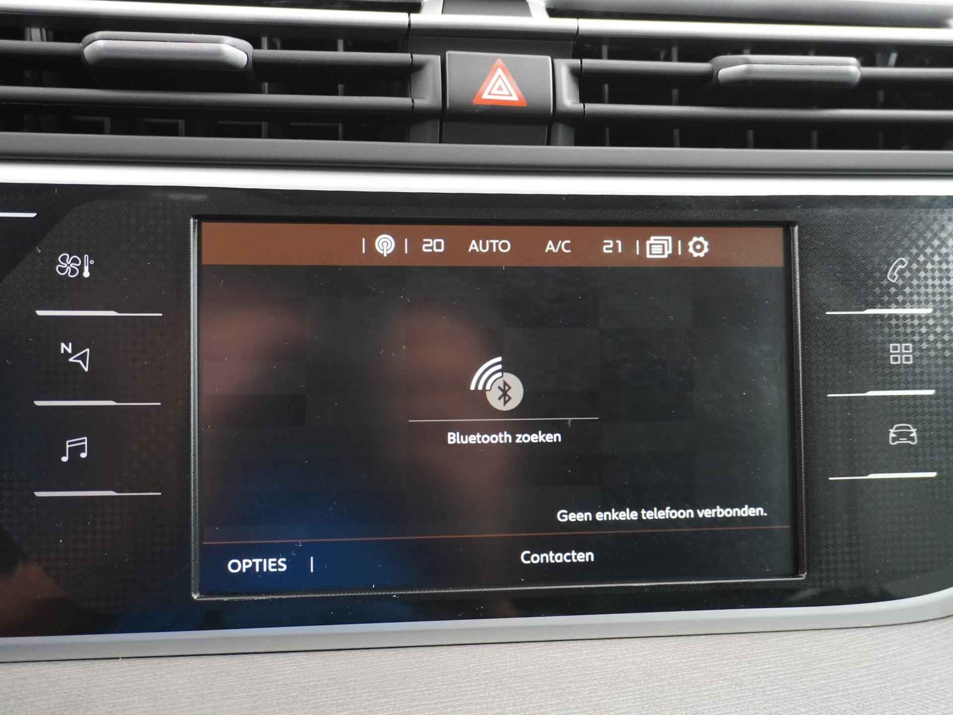 Citroen Grand C4 SpaceTourer C-Series 130 pk Automaat | Navigatie | Achteruitrijcamera | Parkeersensoren Voor en Achter | Verwarmde Voorstoelen met Massagefunctie | Keyless Start | Dodehoek Detectie | Adaptieve Cruise Control | Climate Control | 17" Lichtmetalen Velgen | Apple Carplay/Android Auto | - 38/52