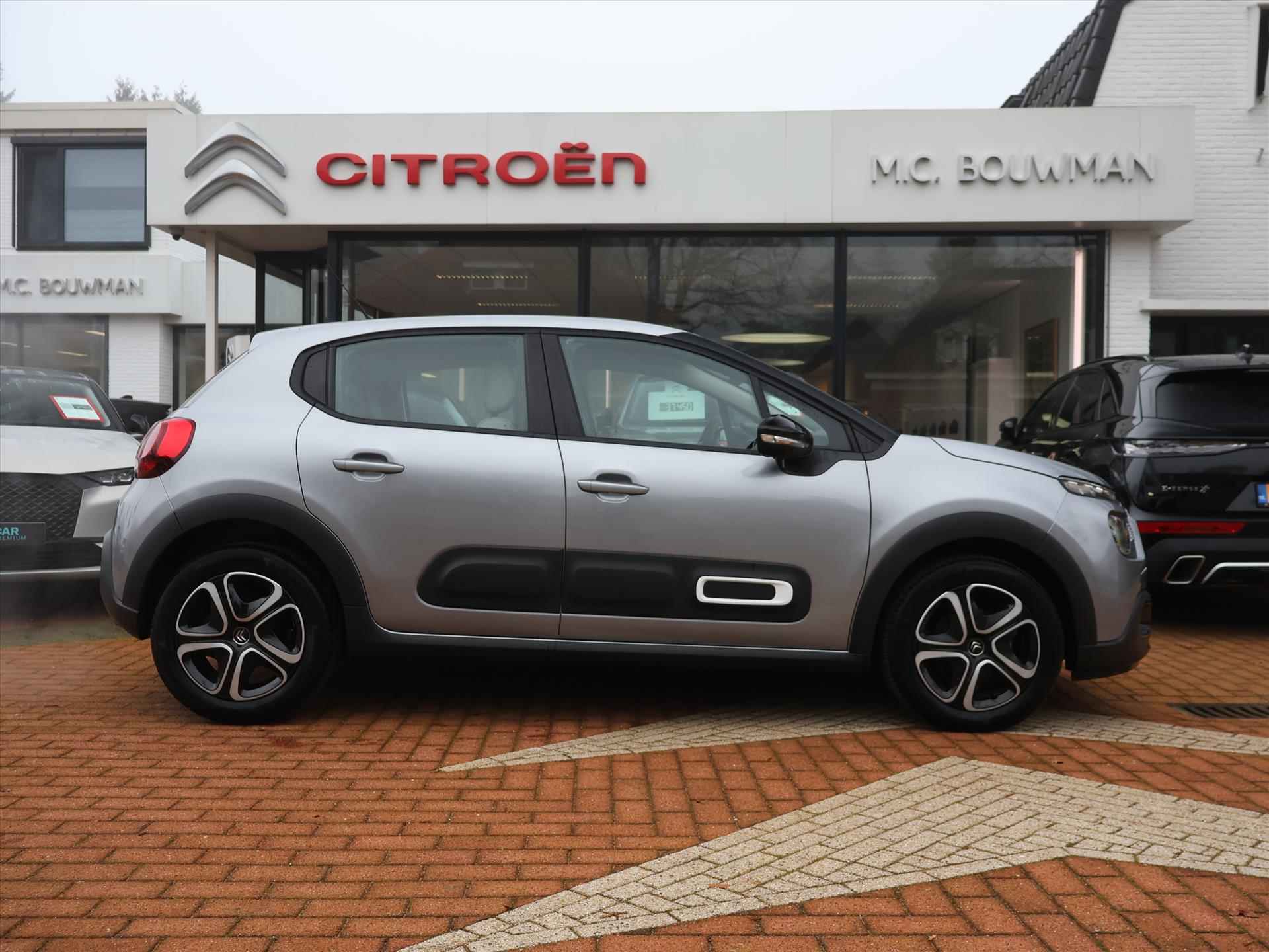 CITROEN C3 PureTech 83PK S&S Plus, Rijklaarprijs | Navigatie | Stoelverwarming | DAB+ Tuner | Parkeersensoren - 3/62