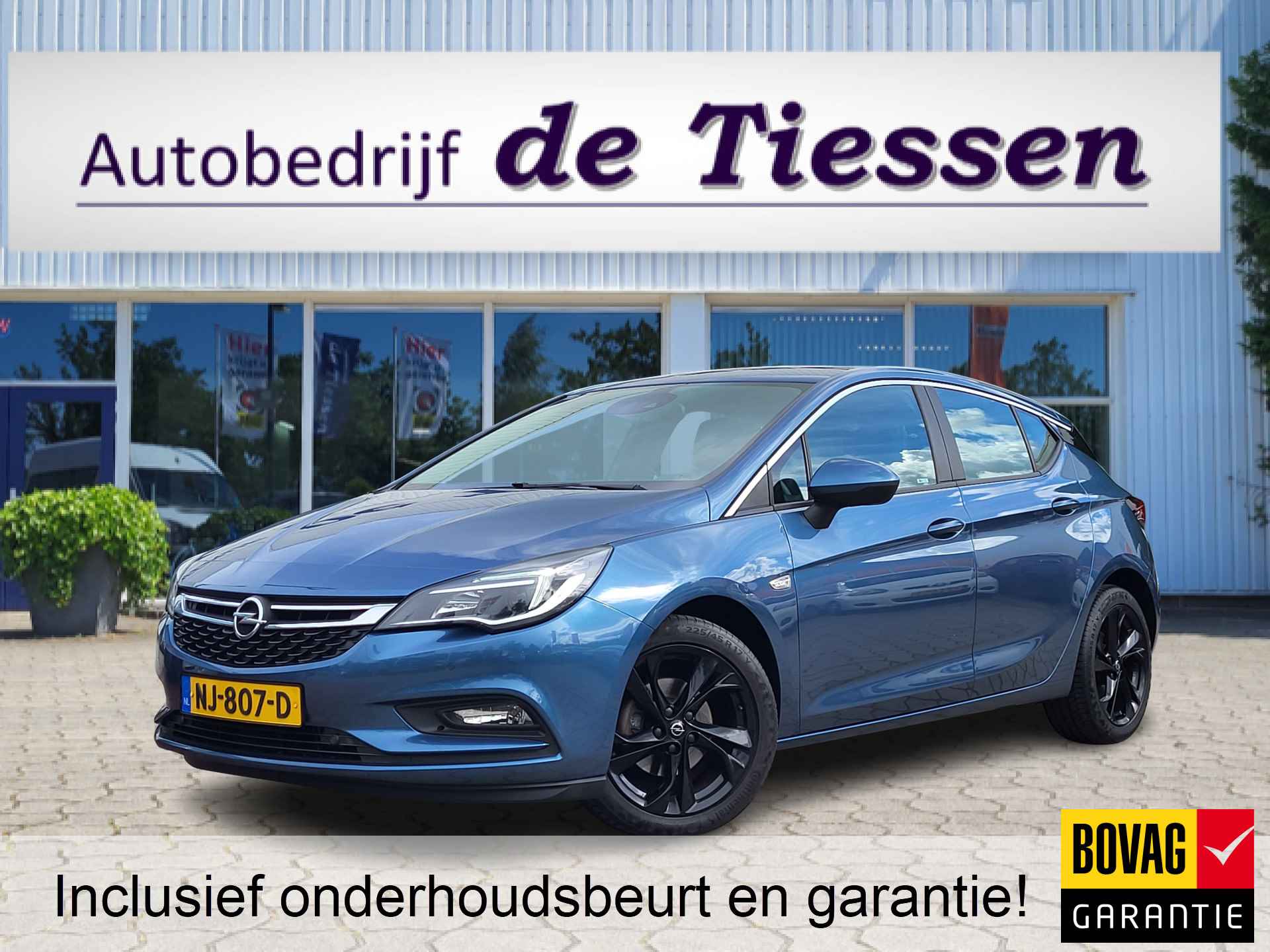 Opel Astra 1.4T 150 PK Business+, Trekhaak, Clima, Navi, Rijklaar met beurt & garantie! - 1/32