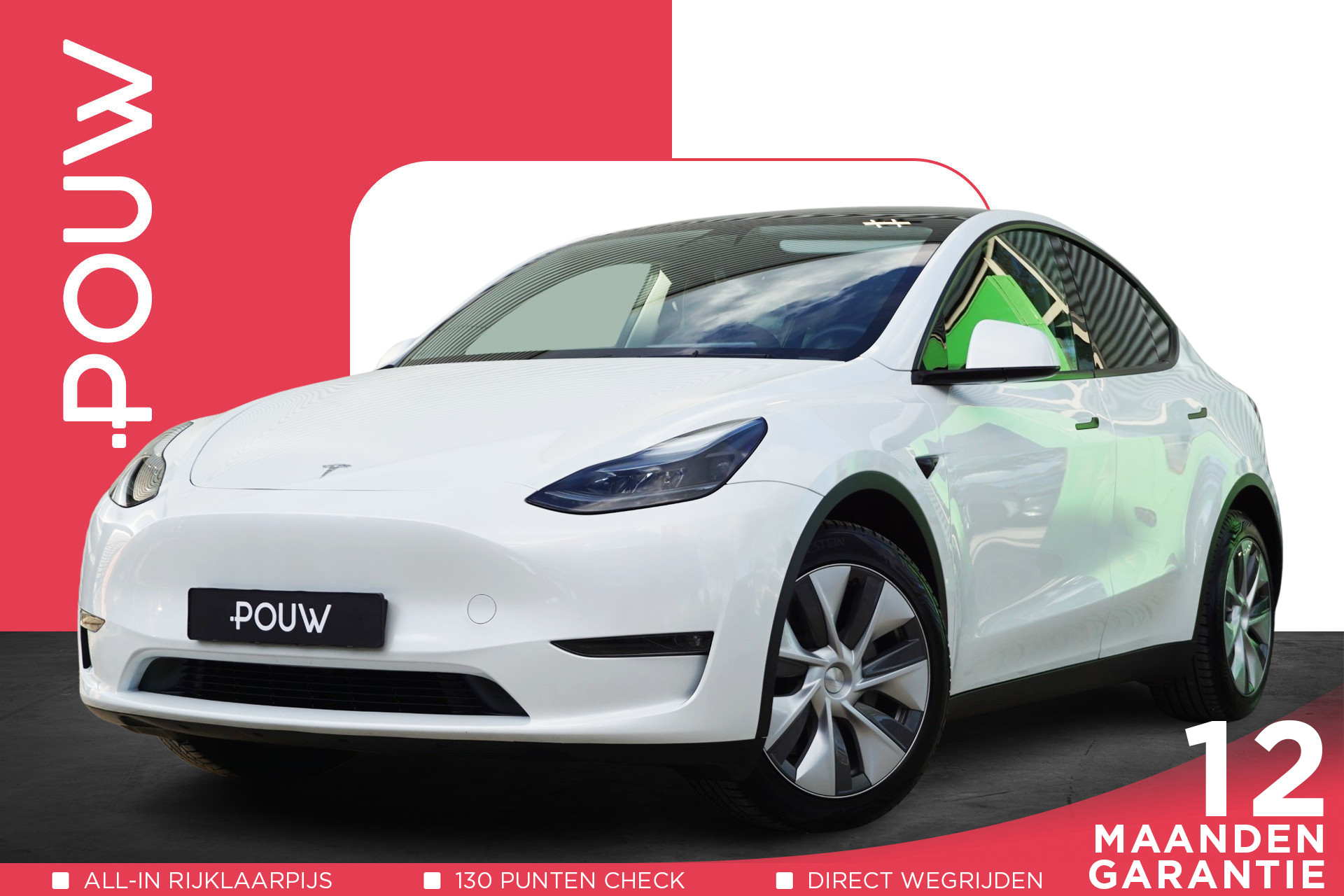 Tesla Model Y 350pk Long Range AWD 75 kWh | FSD Mogelijk | 360 Camera | Panoramadak