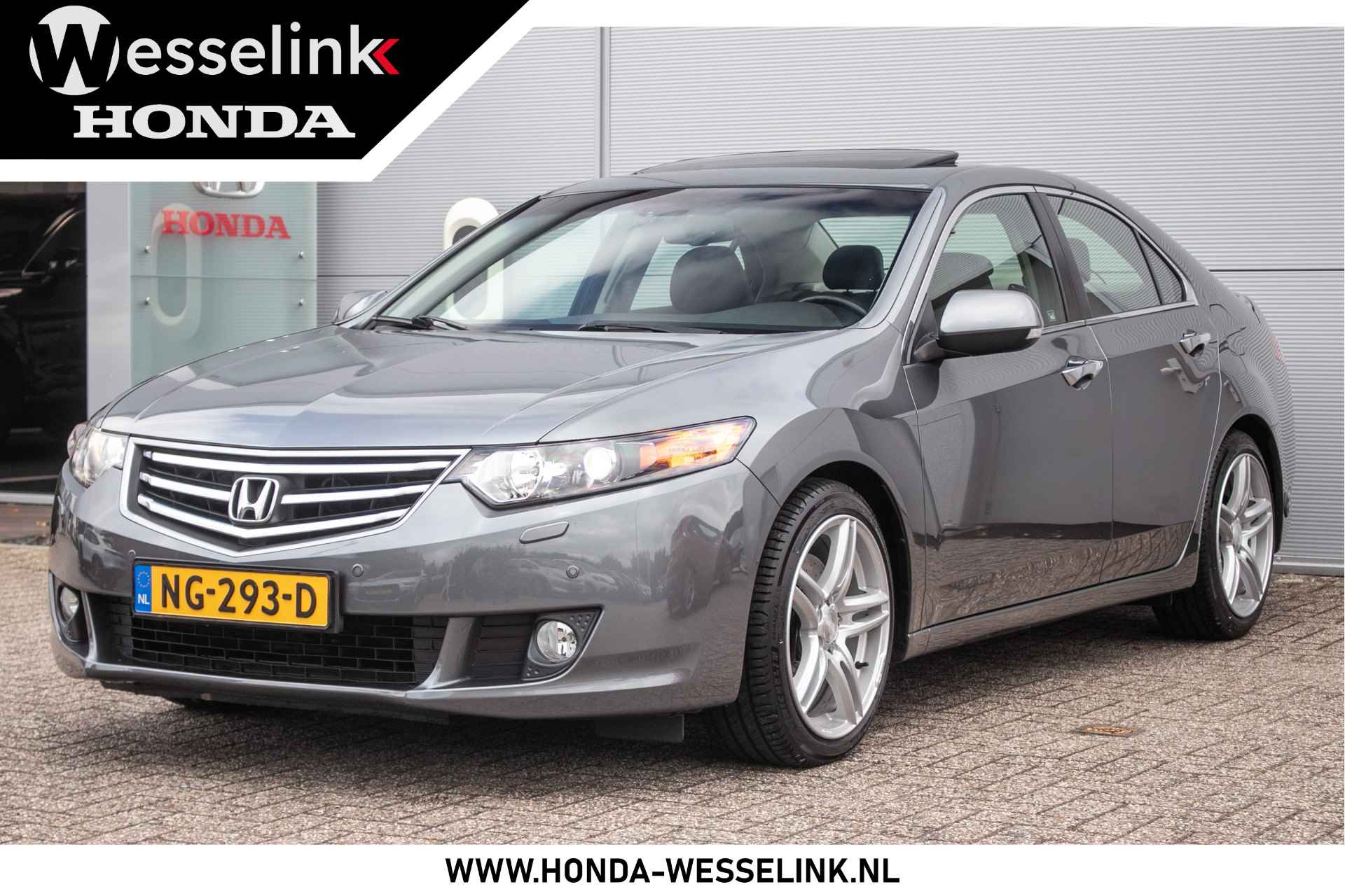 Honda Accord 2.4i Executive automaat All-in rijklaarprijs | Schuif-/kanteldak | Leer | Stoelverw. | LPG G3 |  Afn. Trekhaak - 1/46