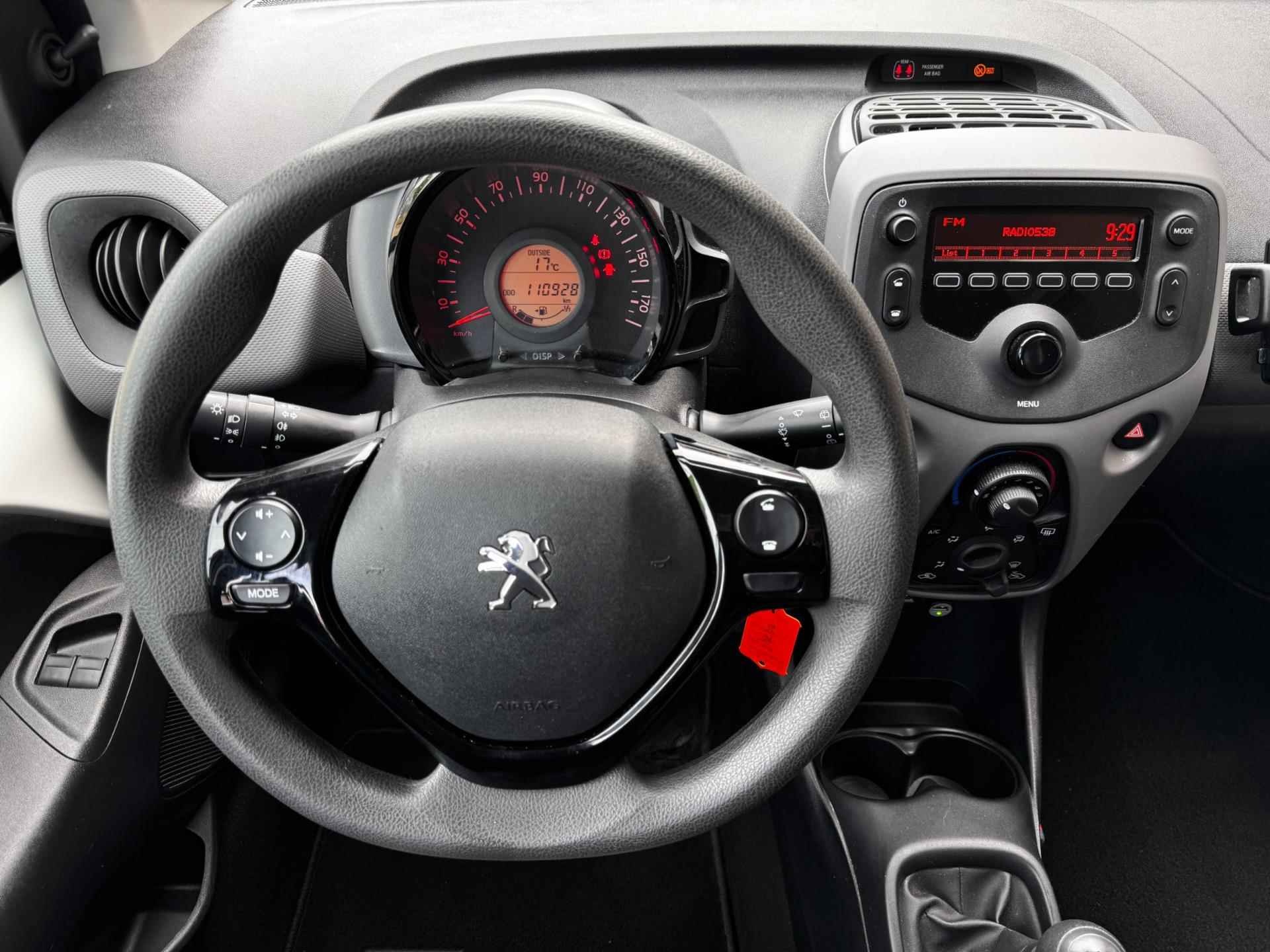 Peugeot 108 1.0 e-VTi Active / Airco / Bluetooth / 1e Eigenaar / Origineel NED-108 / Facturen onderhoud aanwezig - 16/41