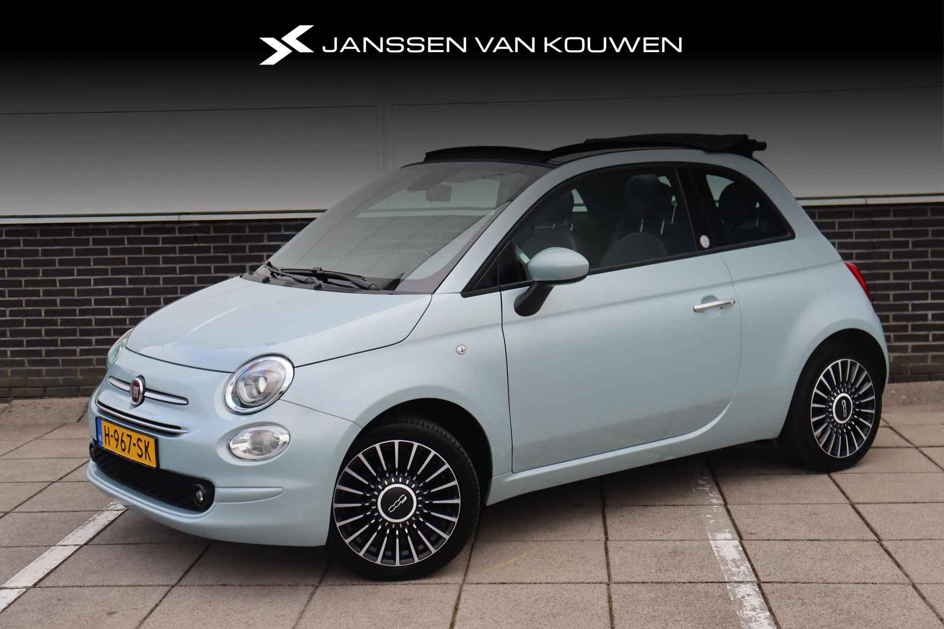 Fiat 500 C 1.0 Hybrid Launch Edition * Cabrio * ECC * AppleCarplay - 1/42