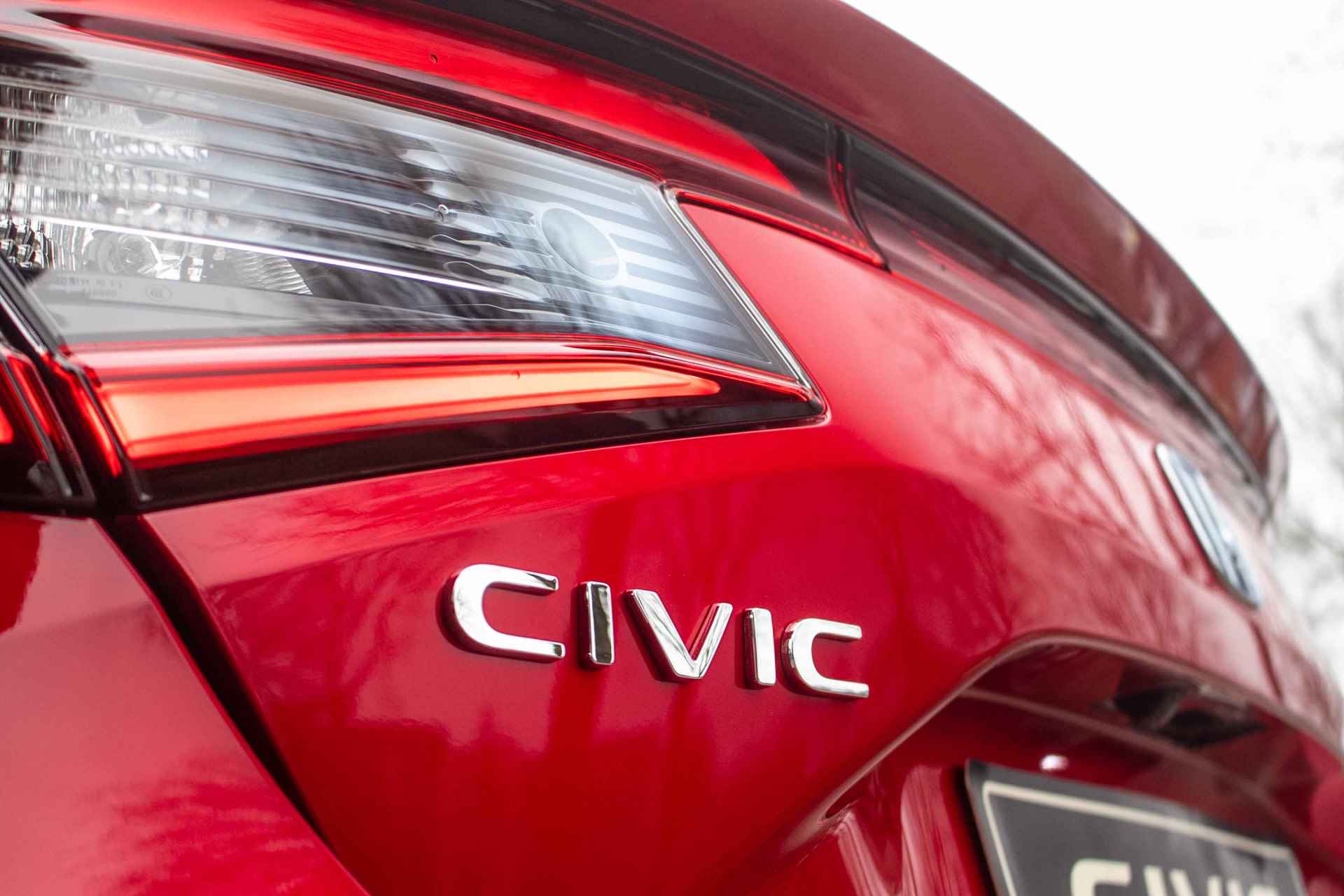 Honda Civic 2.0 e:HEV Advance - Cons. prijs rijklaar | Schuifdak | Navi | Leder - 37/42