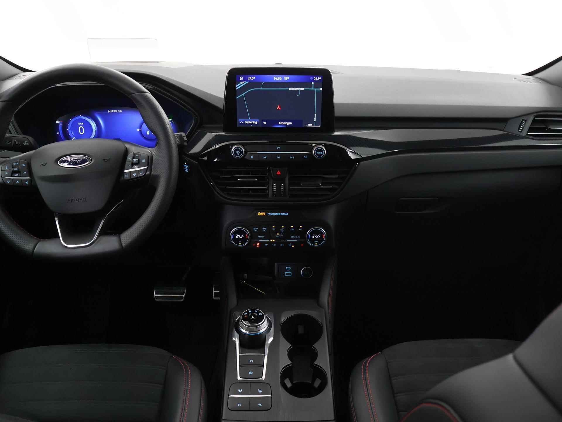 Ford Kuga 2.5 PHEV ST-Line X Automaat | Panoramadak | Adaptive Cruise Control | Winterpack | Adaptive Led Koplampen | - 9/49