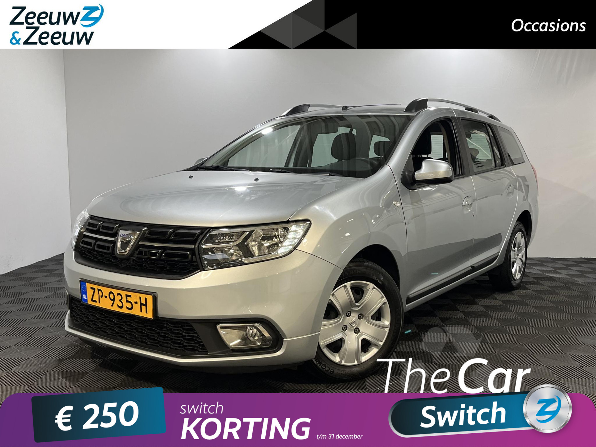 Dacia Logan MCV 0.9 - 90PK TCe Laureate | 1e eigenaar | Airco | Cruise Control | Bluetooth | Centrale Deurvergrendeling | Elektrische Spiegels |