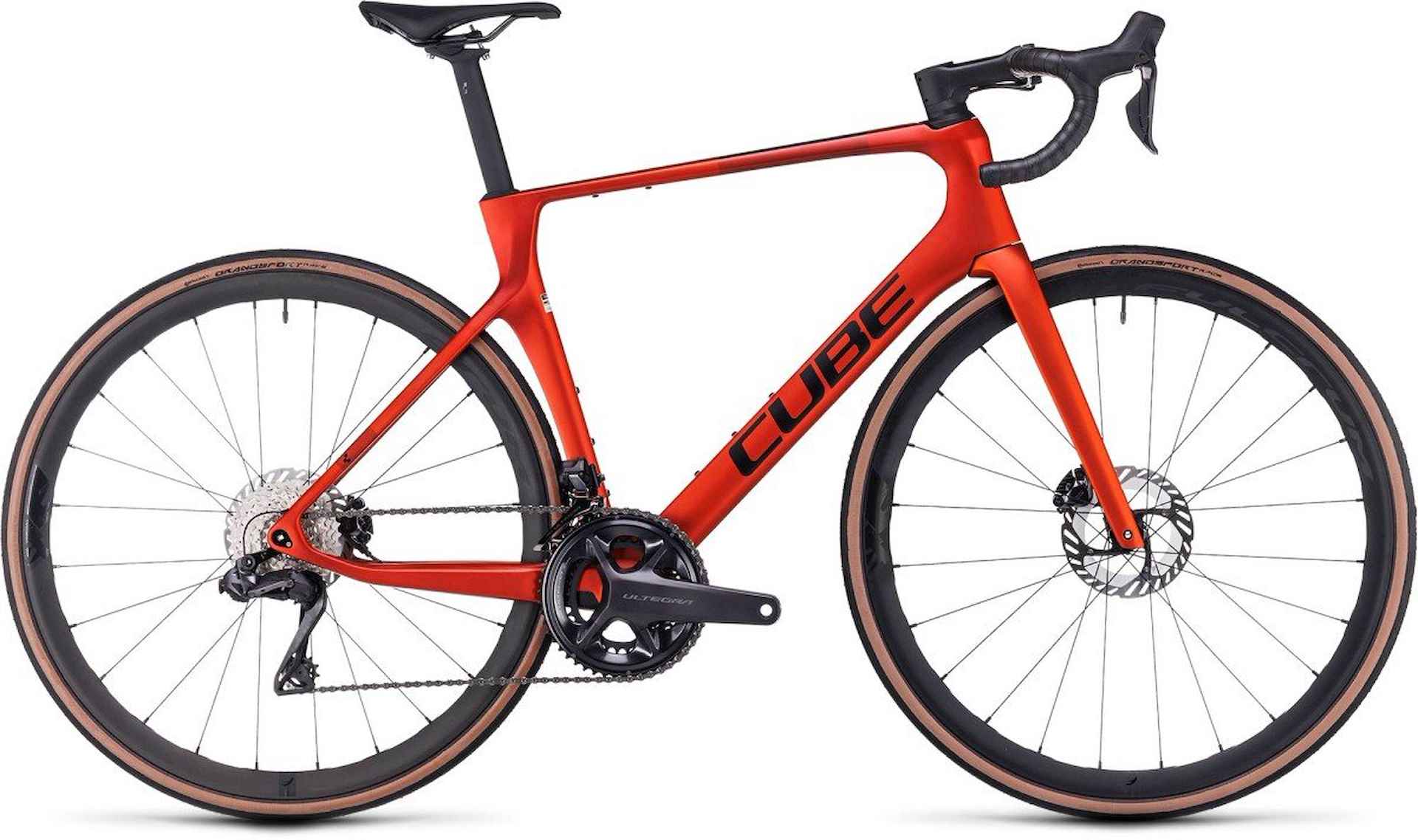 CUBE AGREE C:62 RACE FIREORANGE/BLACK demo model Heren Fireorange/black 60cm 2024