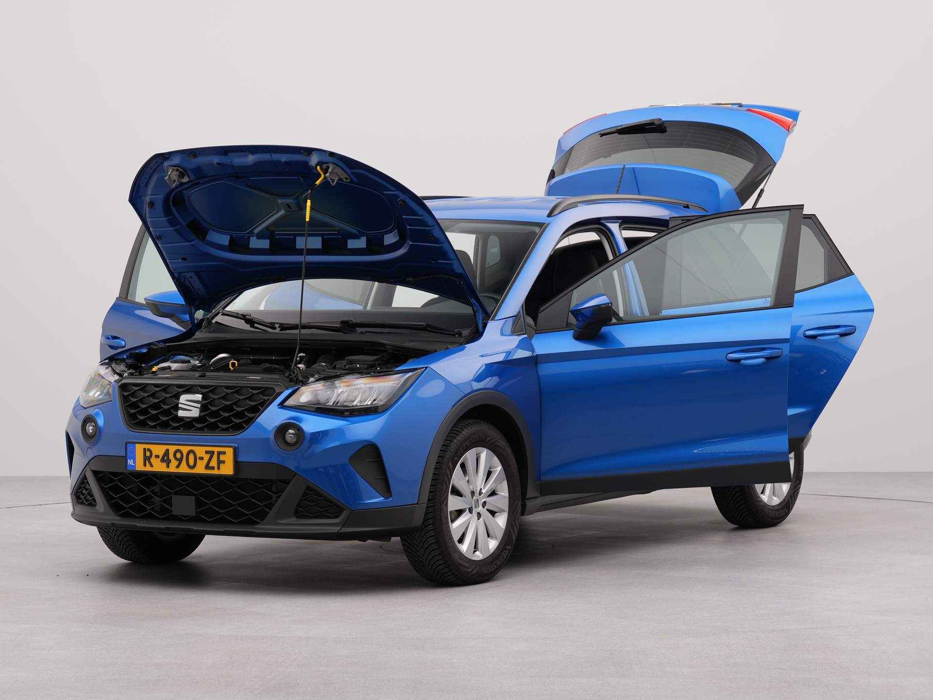 SEAT Arona 1.0 TSI Style | Navigatie by App | Airco | Afneembare trekhaak | Reservewiel | - 33/34