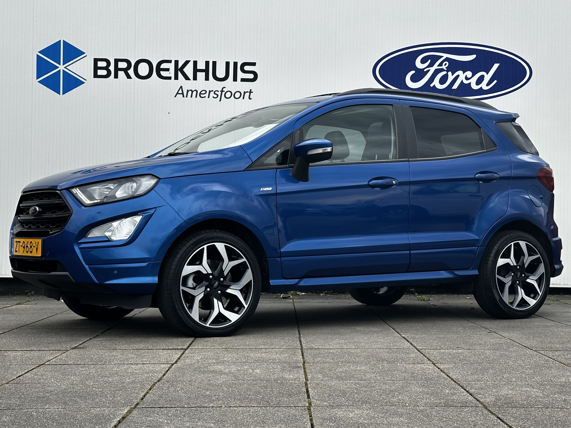 Ford EcoSport 1.0 EcoBoost ST-Line | 18'' LM Velgen | Navigatie met B&O | Winterpack | Parking pack | Schuif/kantel dak | Dealer onderhouden |