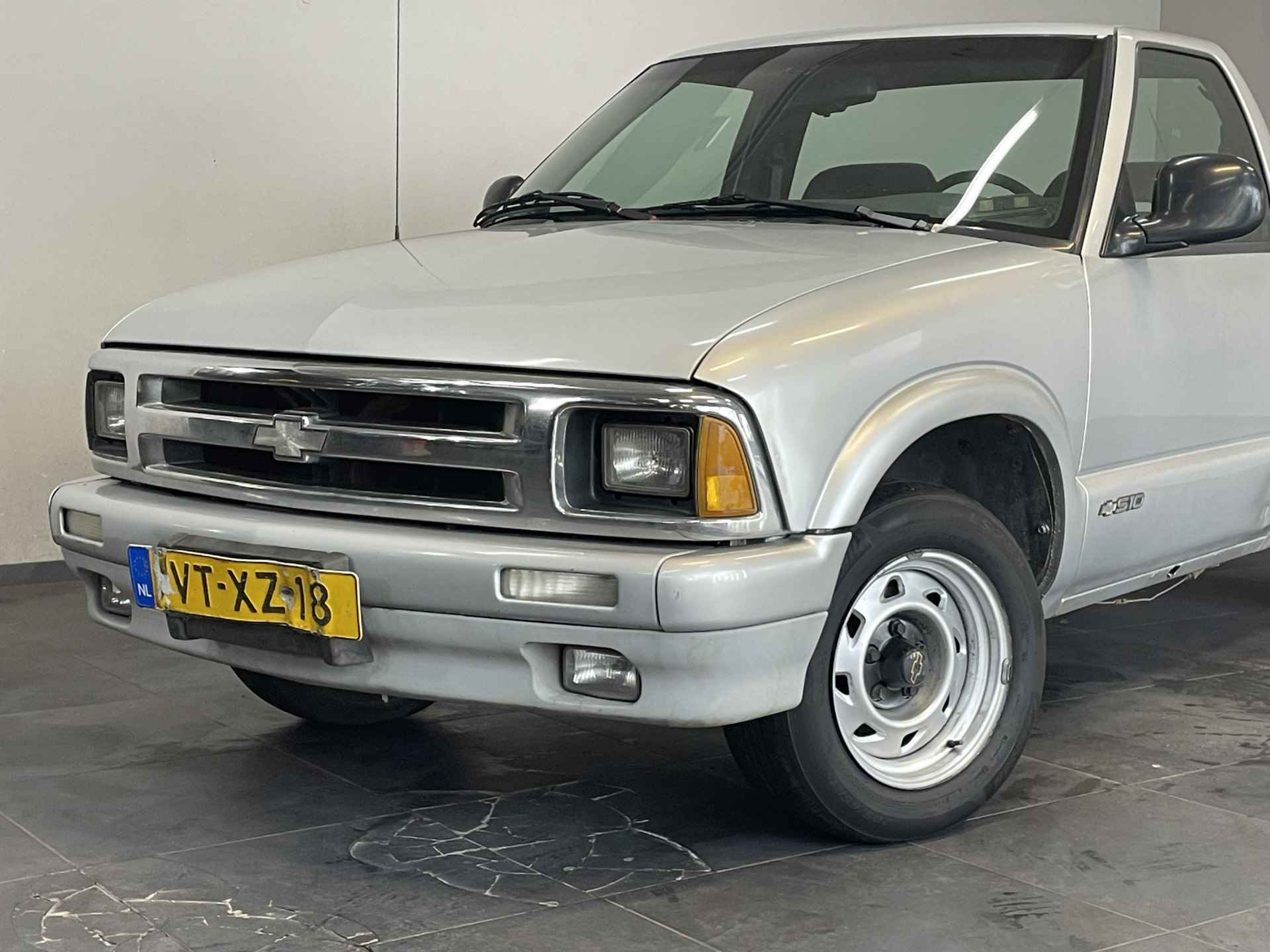 Chevrolet USA S-10 2.2 1SA lang ✅ Benzine ✅ Radio ✅ Grijs Kenteken ✅ Origineel Nederlands ✅ Rijdt goed ✅ - 32/47