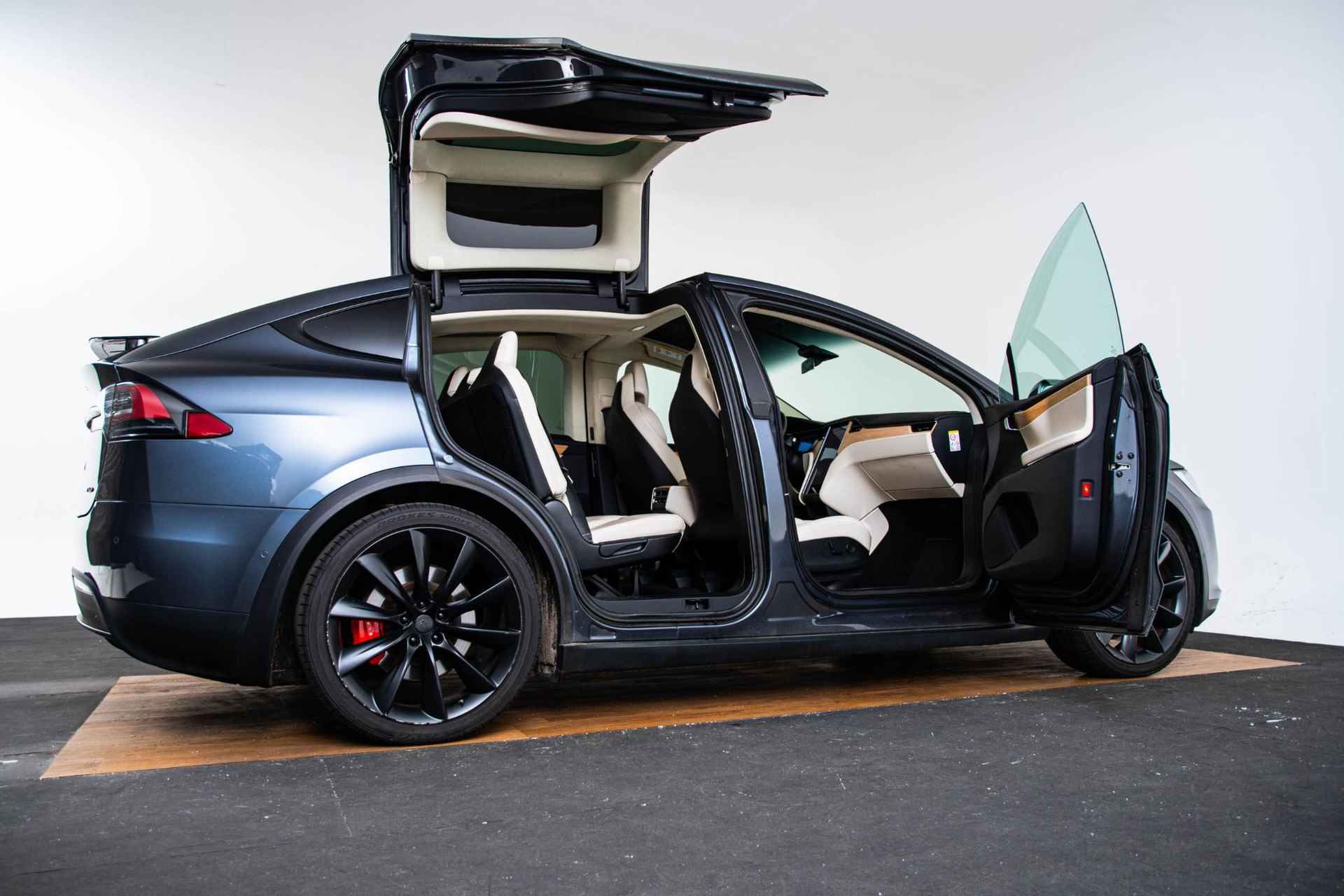 Tesla Model X 75D Base 7p. 22 inch - Camera - Leder - Adaptive Cruise Control - Panoramadak - 7/61