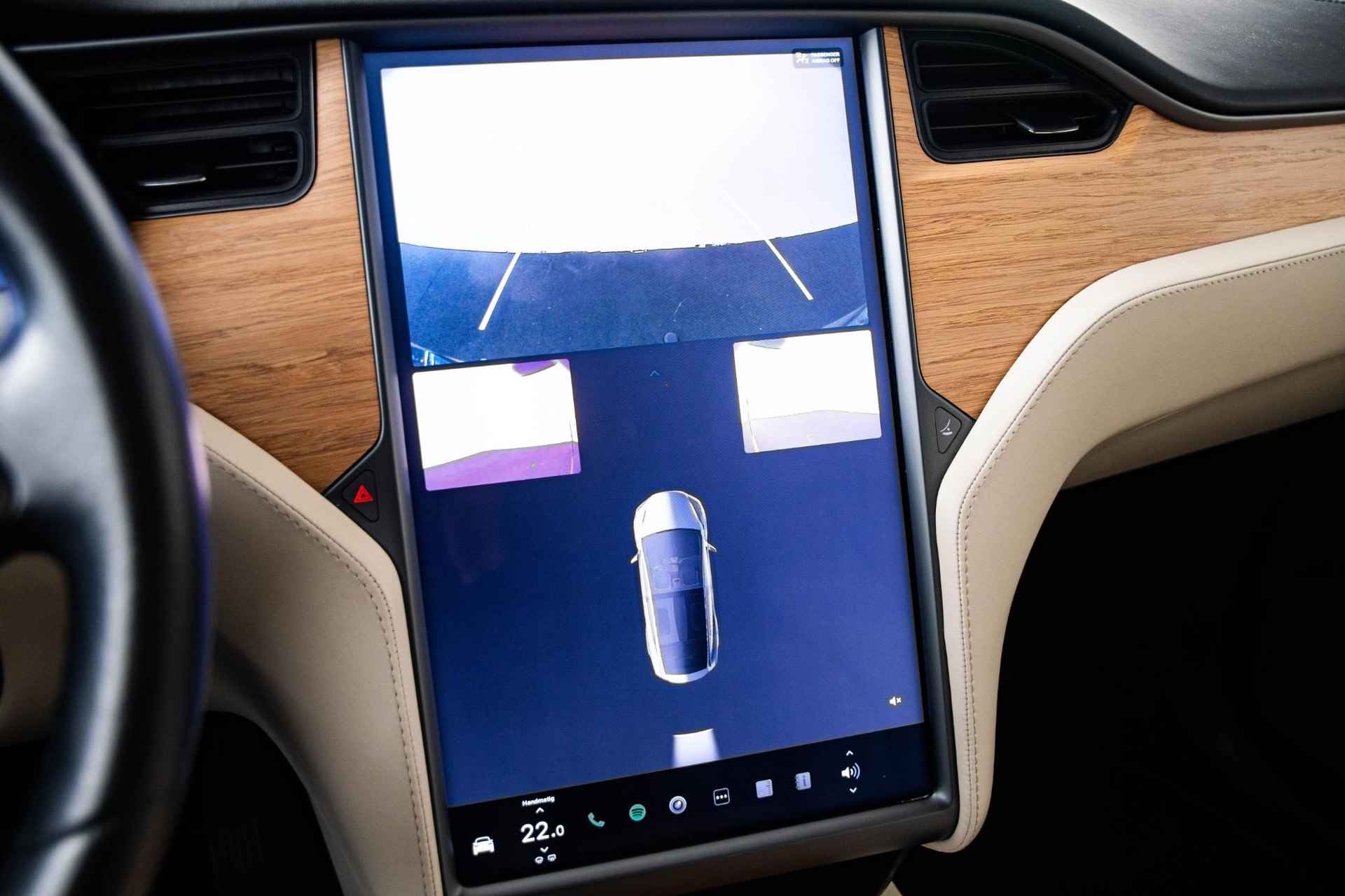 Tesla Model X 75D Base 7p. 22 inch - Camera - Leder - Adaptive Cruise Control - Panoramadak - 39/61