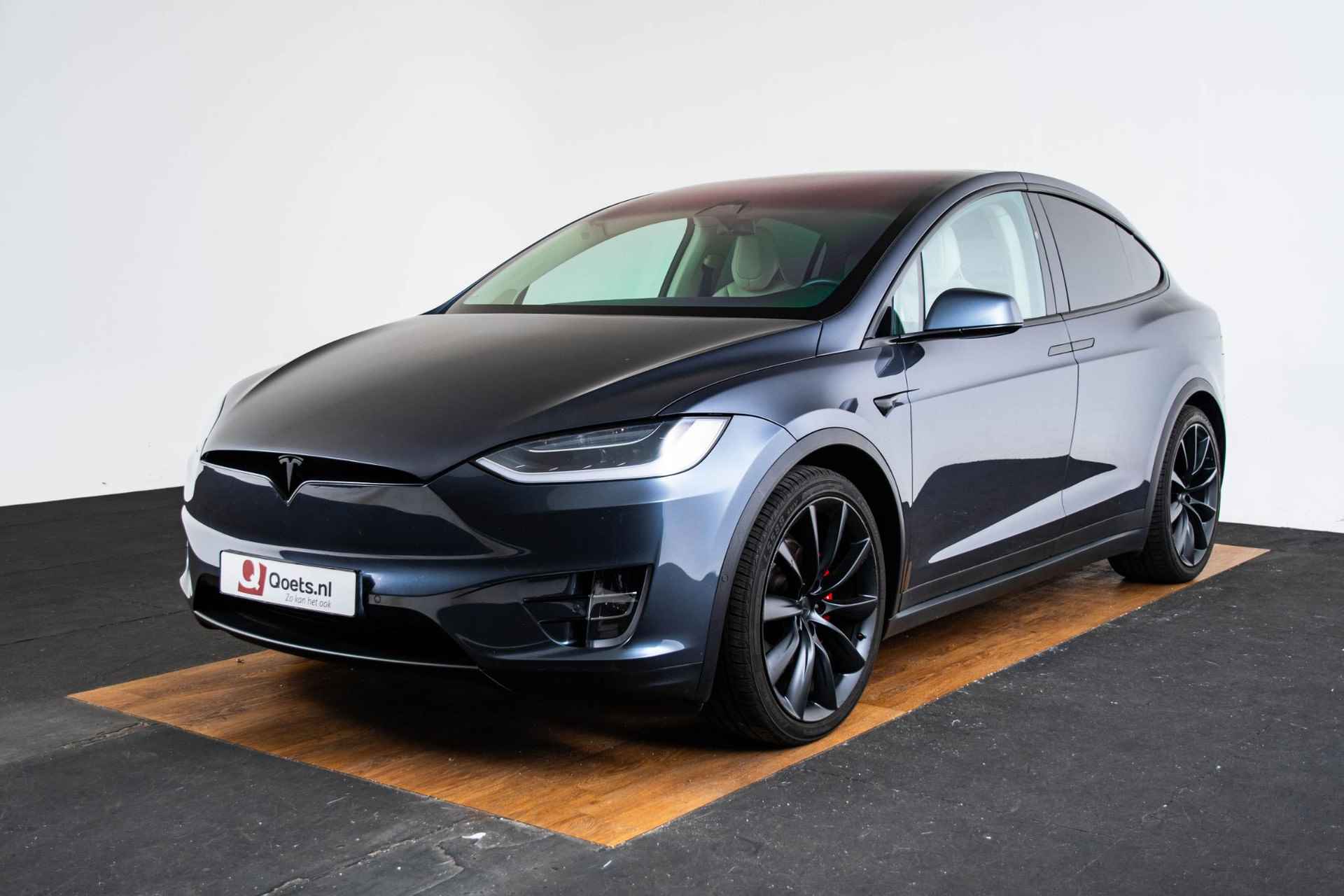 Tesla Model X 75D Base 7p. 22 inch - Camera - Leder - Adaptive Cruise Control - Panoramadak - 44/61