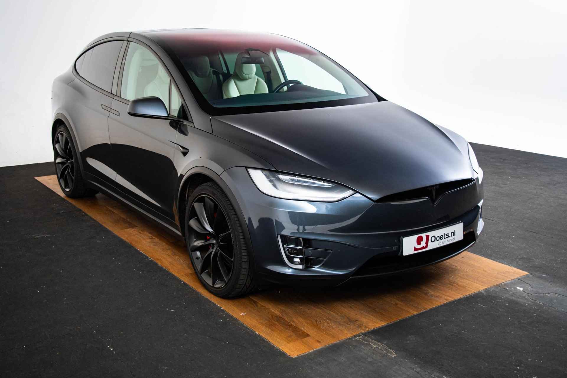 Tesla Model X 75D Base 7p. 22 inch - Camera - Leder - Adaptive Cruise Control - Panoramadak - 51/61