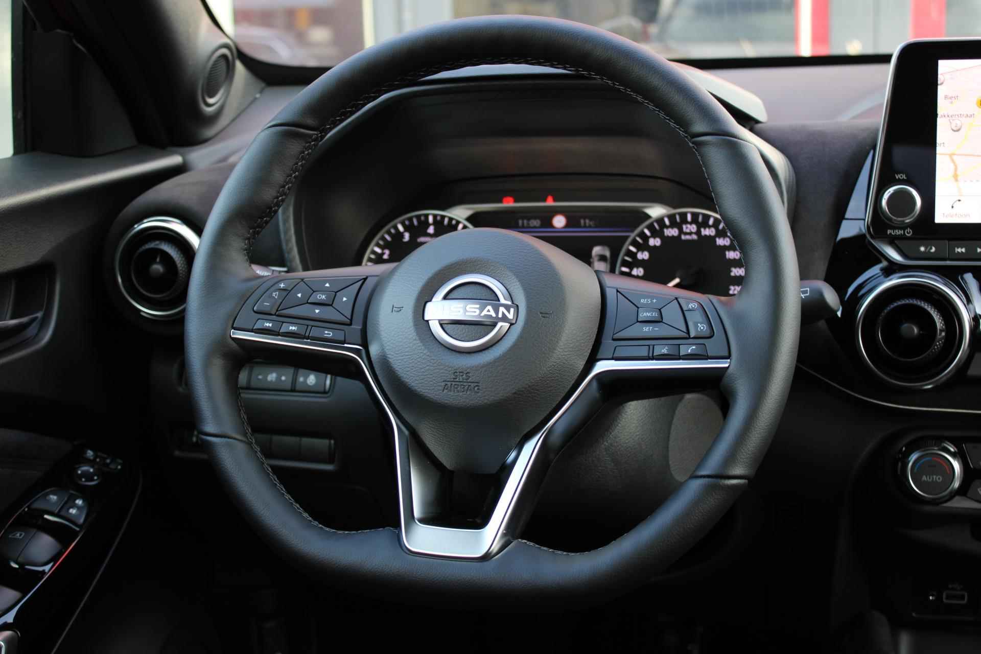Nissan Juke DIG-T 114 N-Design | TWO TONE | COLD PACK | INTERIOR PACK CHIC BLACK | € 7.250,- REGISTRATIEKORTING | - 27/50