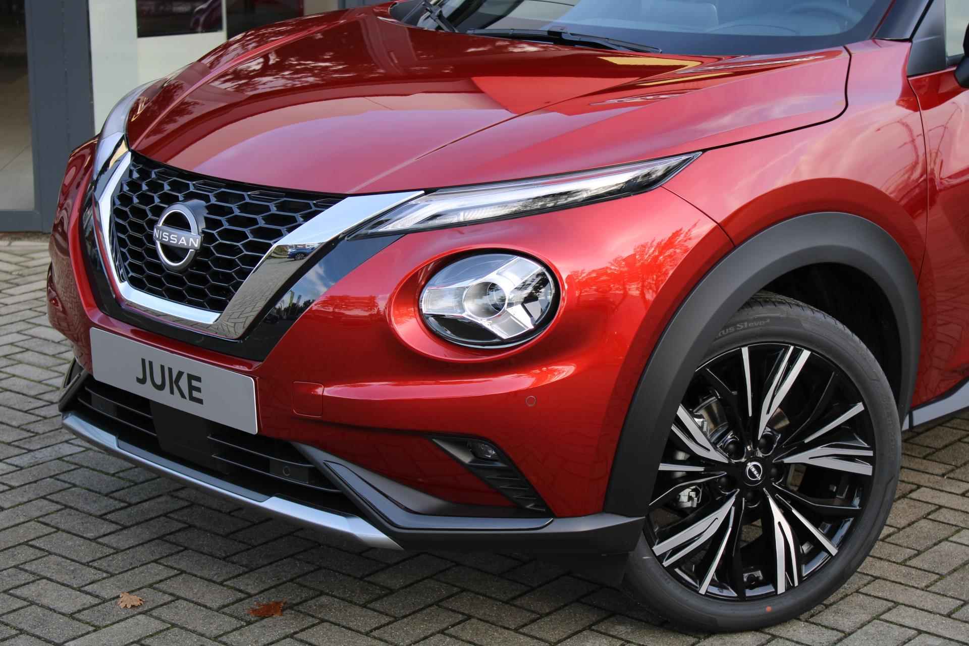 Nissan Juke DIG-T 114 N-Design | TWO TONE | COLD PACK | INTERIOR PACK CHIC BLACK | € 7.250,- REGISTRATIEKORTING | - 37/50