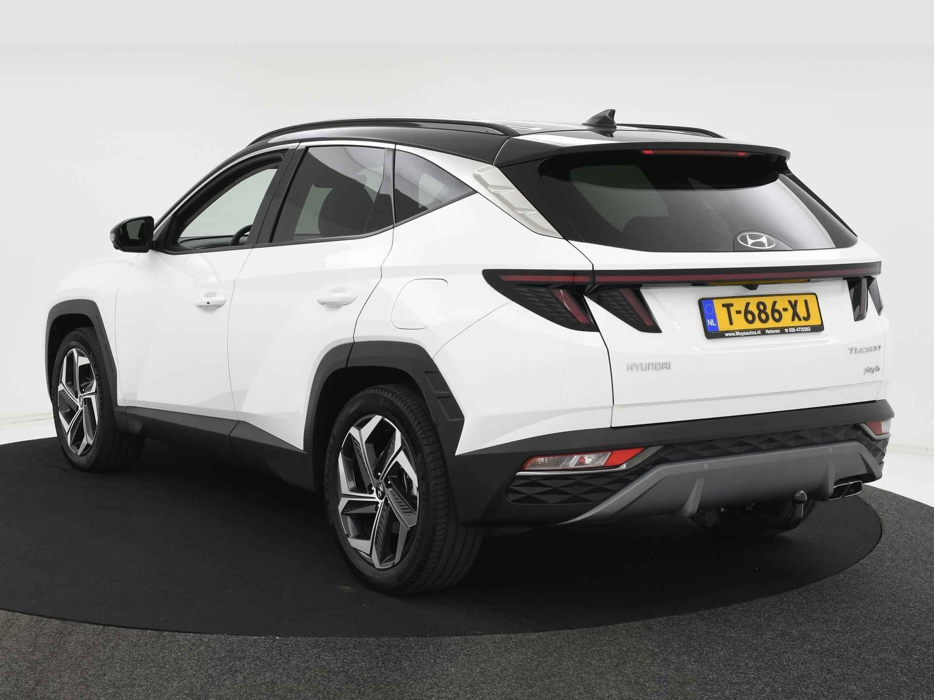 Hyundai Tucson 1.6 T-GDI 265PK PHEV Premium 4WD TREKH|LEER|ACC|BLIS|MEMORYSTOEL|WINTERPACK|360CAMERA|NAVI|STOELVENTILATIE - 4/43