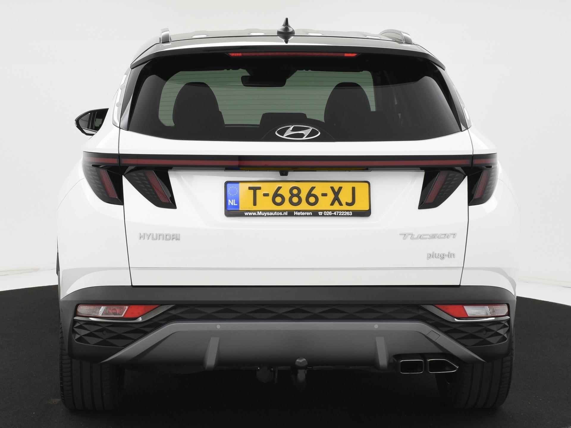 Hyundai Tucson 1.6 T-GDI 265PK PHEV Premium 4WD TREKH|LEER|ACC|BLIS|MEMORYSTOEL|WINTERPACK|360CAMERA|NAVI|STOELVENTILATIE - 14/43