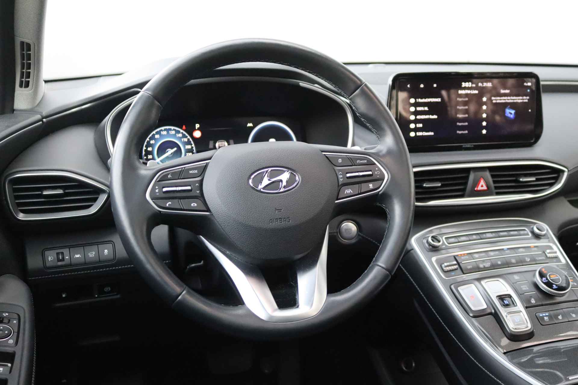 Hyundai Santa Fe 1.6 T-GDI PHEV Premium Sky Open-dak/Camera/Leder/Winter-pack/Adaptive-Cruise control - 14/36