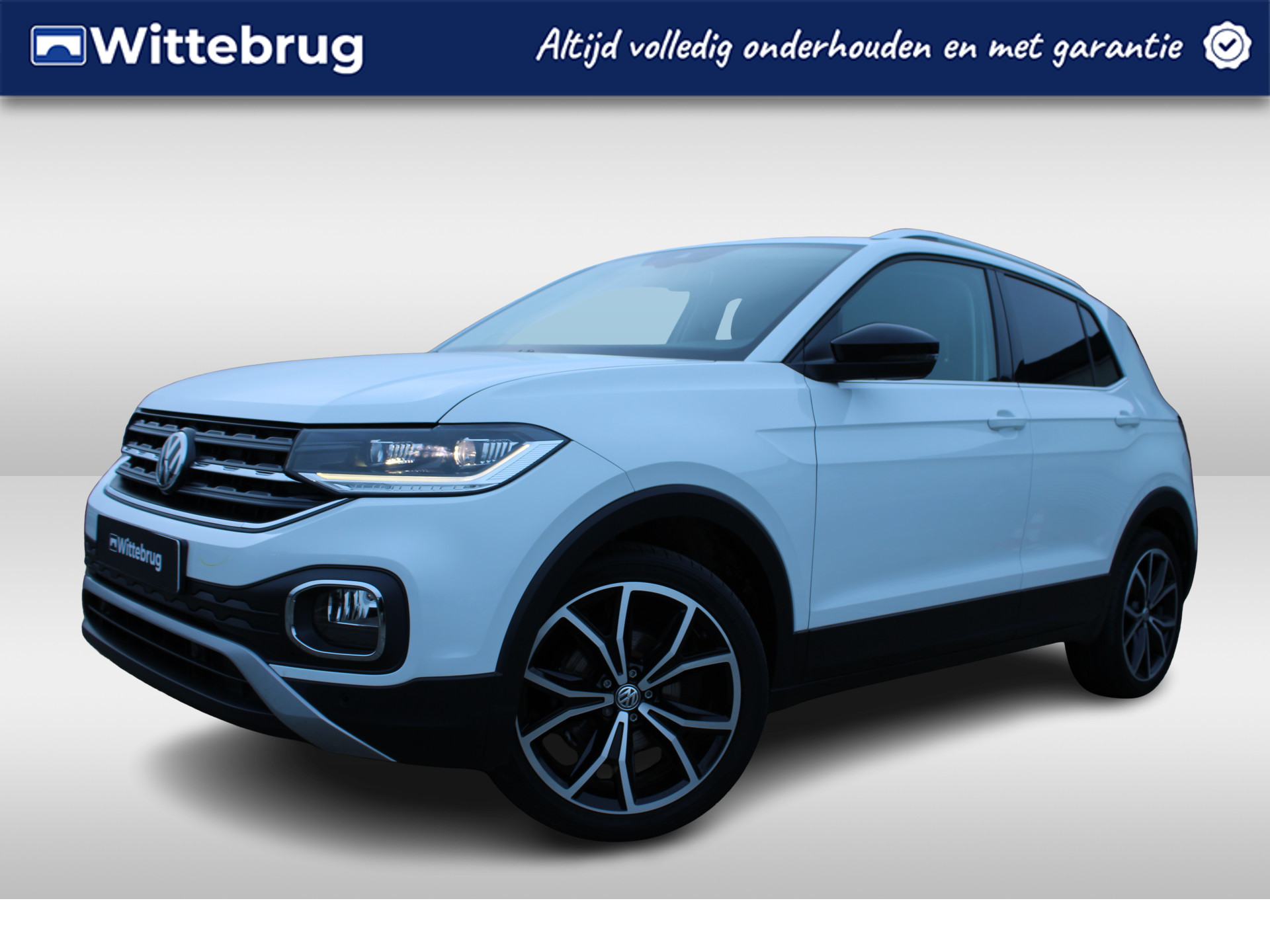 Volkswagen T-Cross 1.0 TSI 116pk Style Design DSG Automaat Navigatie / 18"LM Velgen / Parkeersensoren / Bluetooth