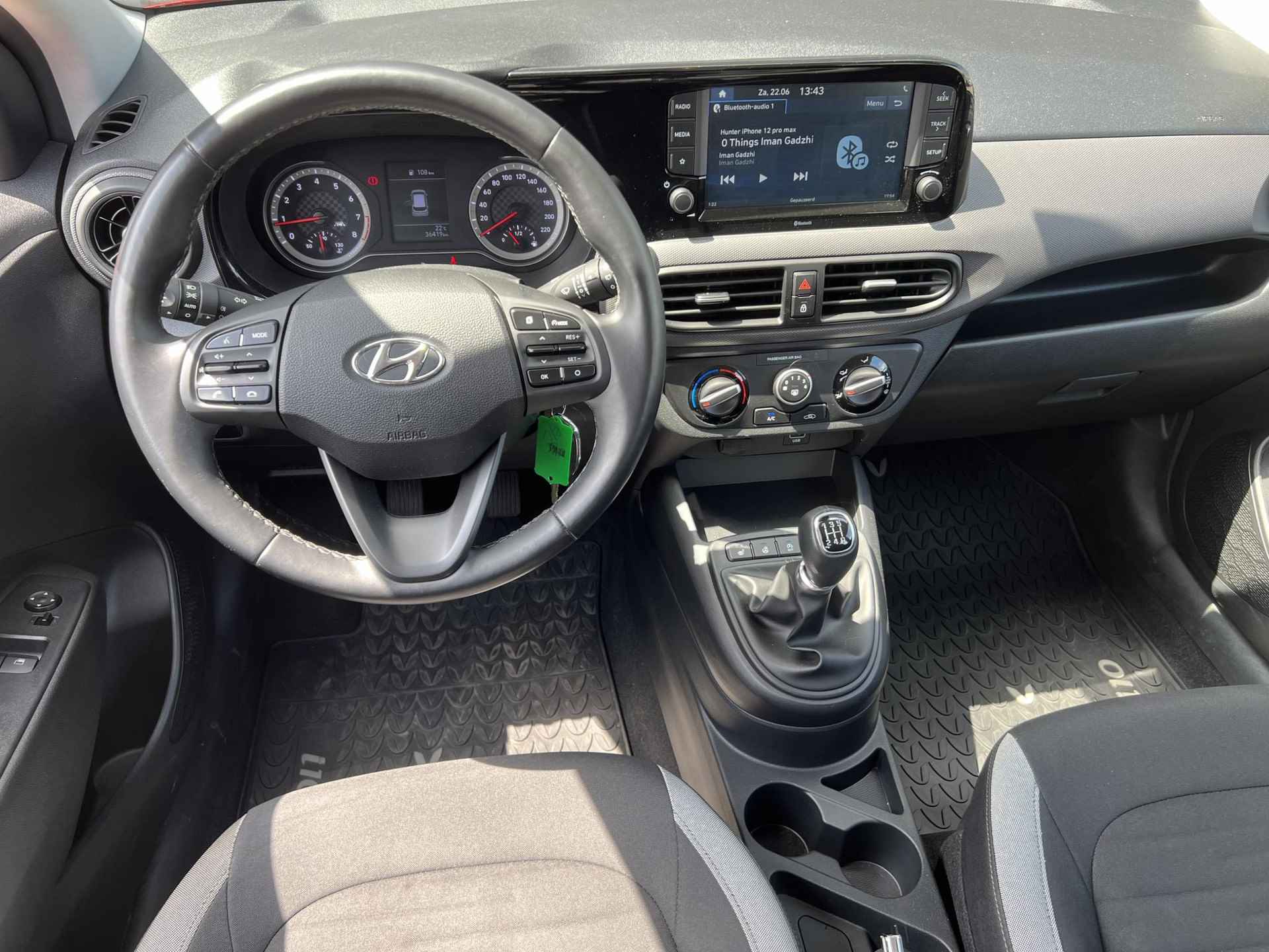 Hyundai i10 1.0 Comfort 5-zits | Apple Carplay/Android auto | Stuurverwarming | Stoelverwarming | Airco - 11/26