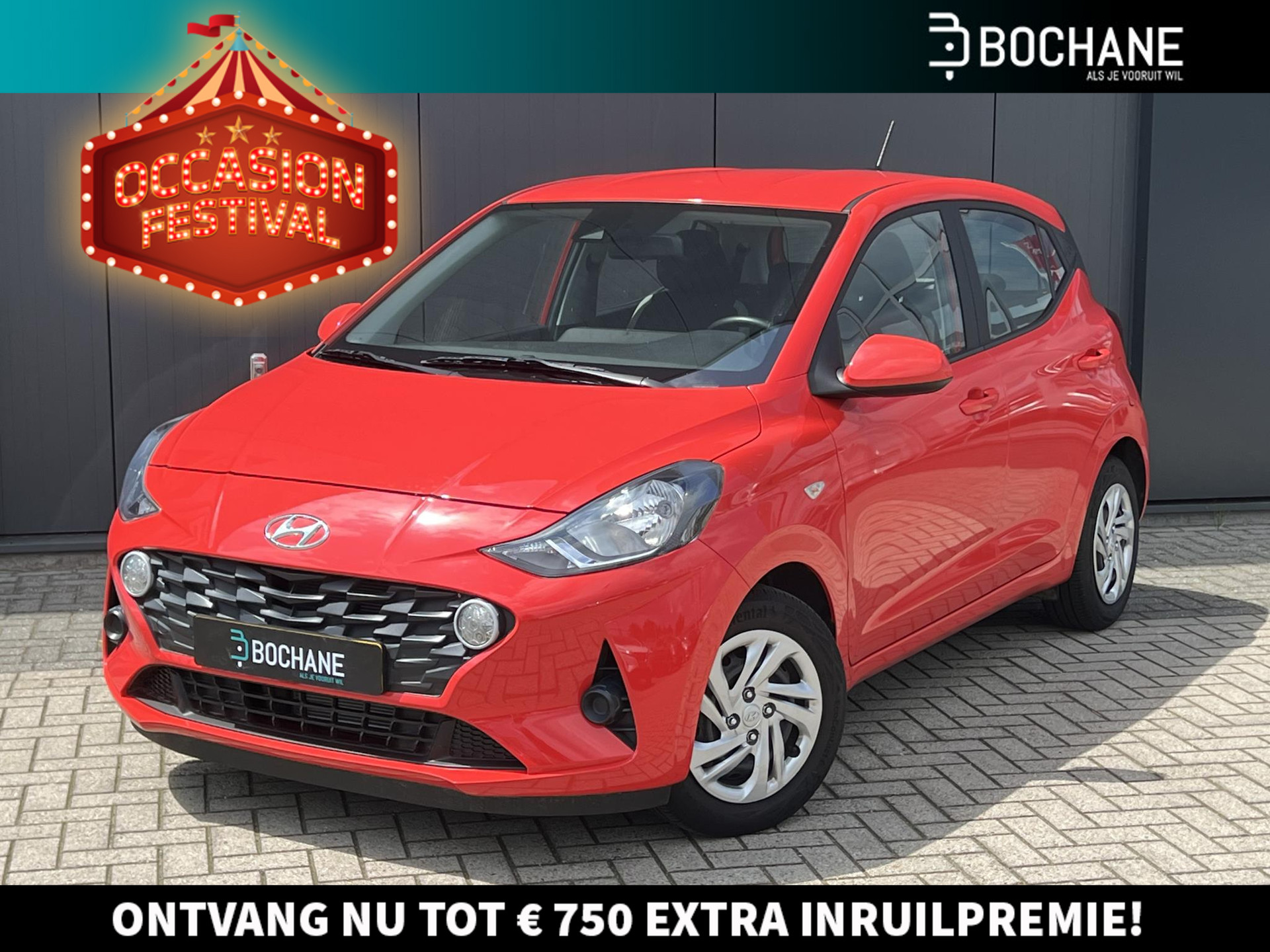 Hyundai i10 1.0 Comfort 5-zits | Apple Carplay/Android auto | Stuurverwarming | Stoelverwarming | Airco