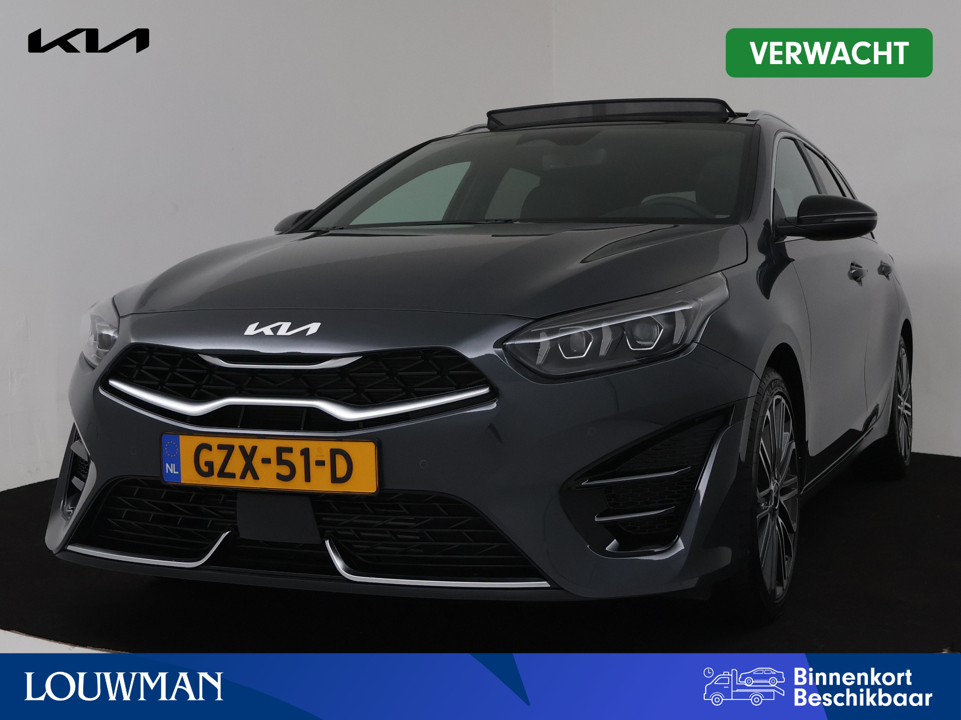 Kia Ceed Sportswagon 1.5 T-GDi GT-Line | Achteruitrijcamera | Panoramadak | 18 Inch Lichtmetalen velgen | Beschikbaar per 01-05-2025