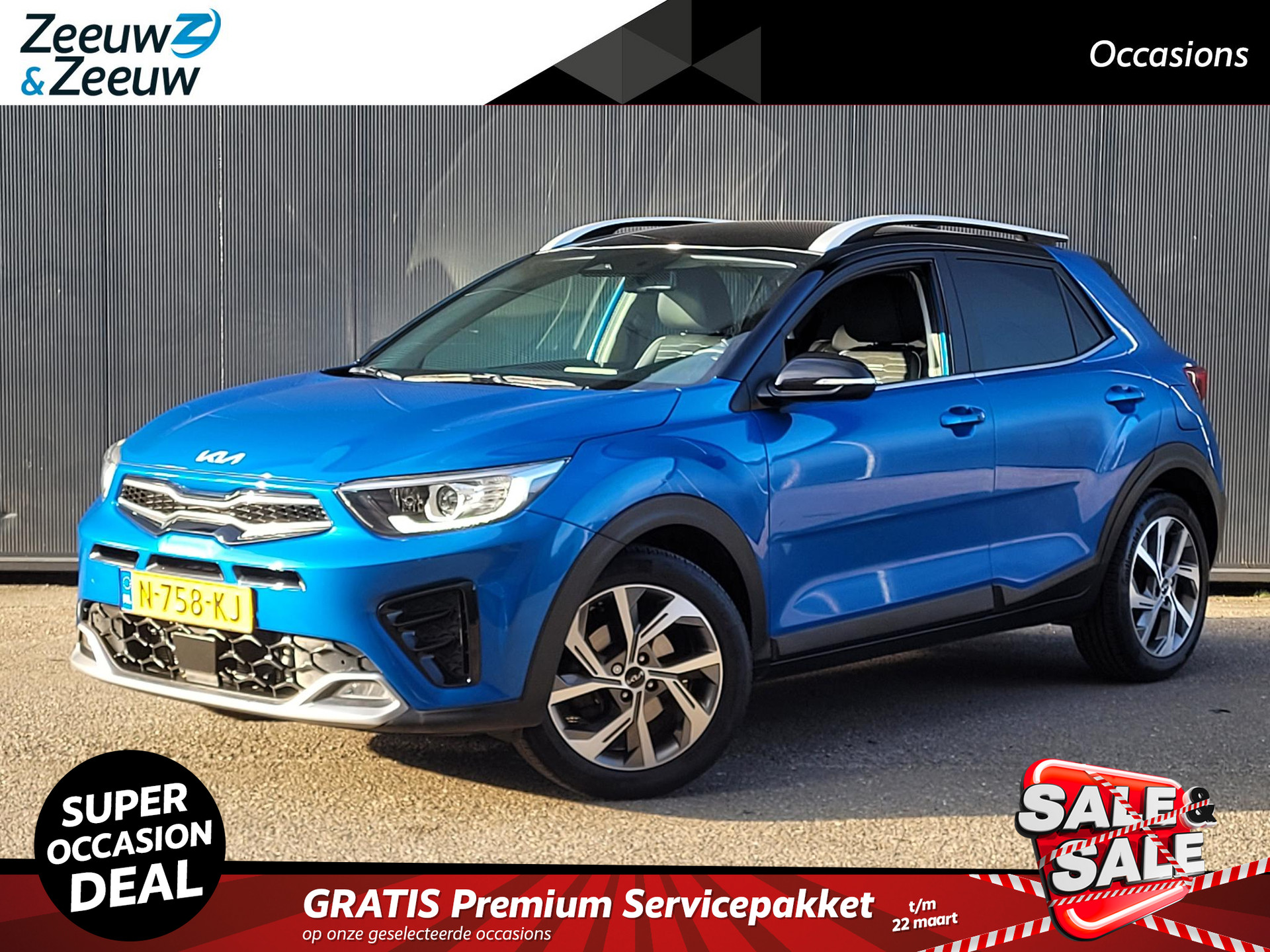 Kia Stonic 1.0 T-GDi MHEV GT-Line 1e Eigenaar | Fabrieksgarantie | NAP